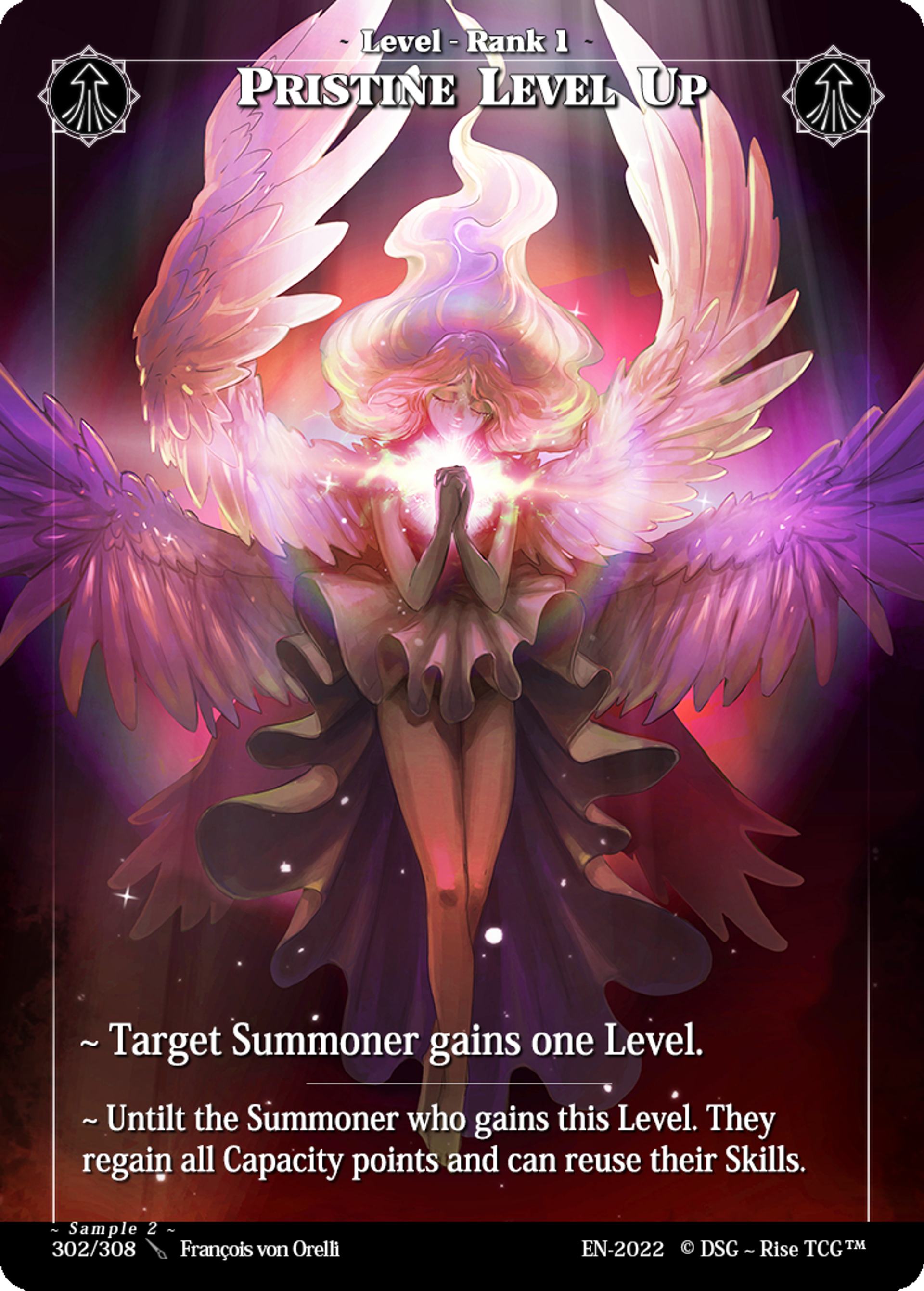 Prestine Level Up — Sample 2 — Rise TCG