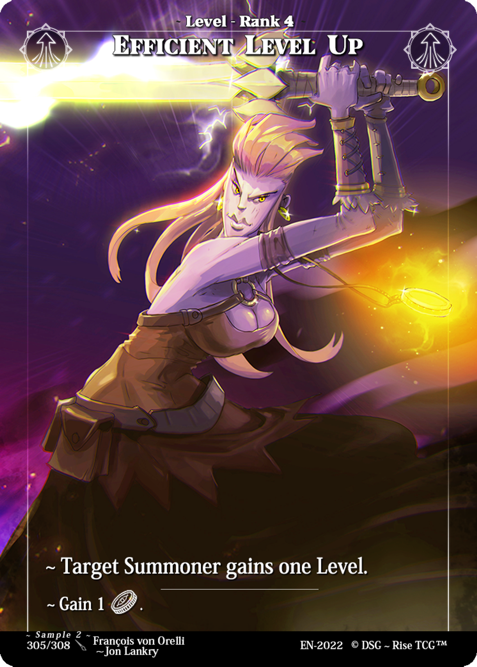 Efficient Level Up — Sample 2 — Rise TCG