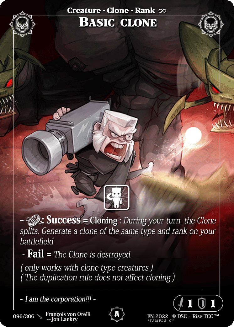 Basic Clone — Sample Collector — Rise TCG