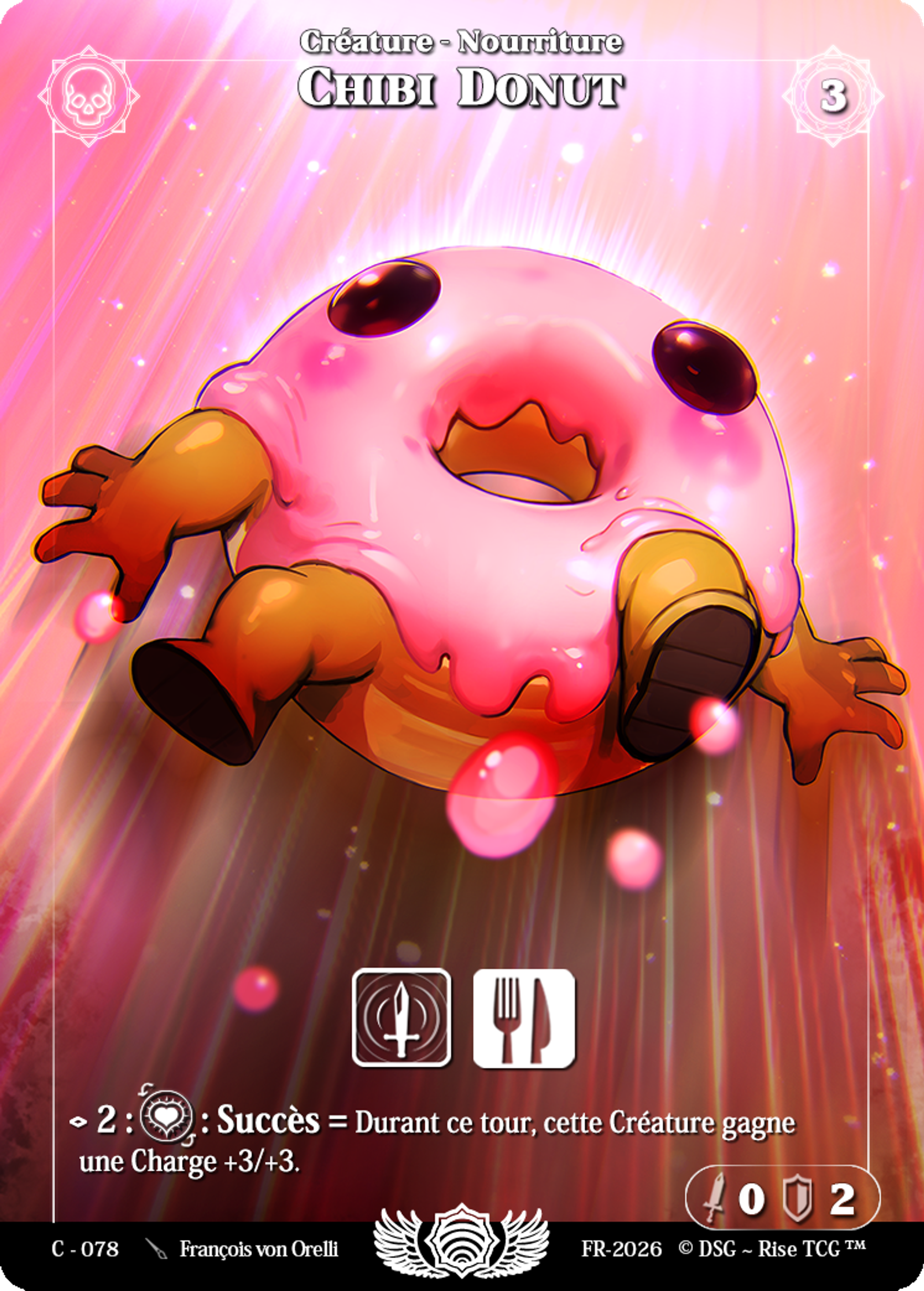 Chibi Donut — Adorable — Rise TCG