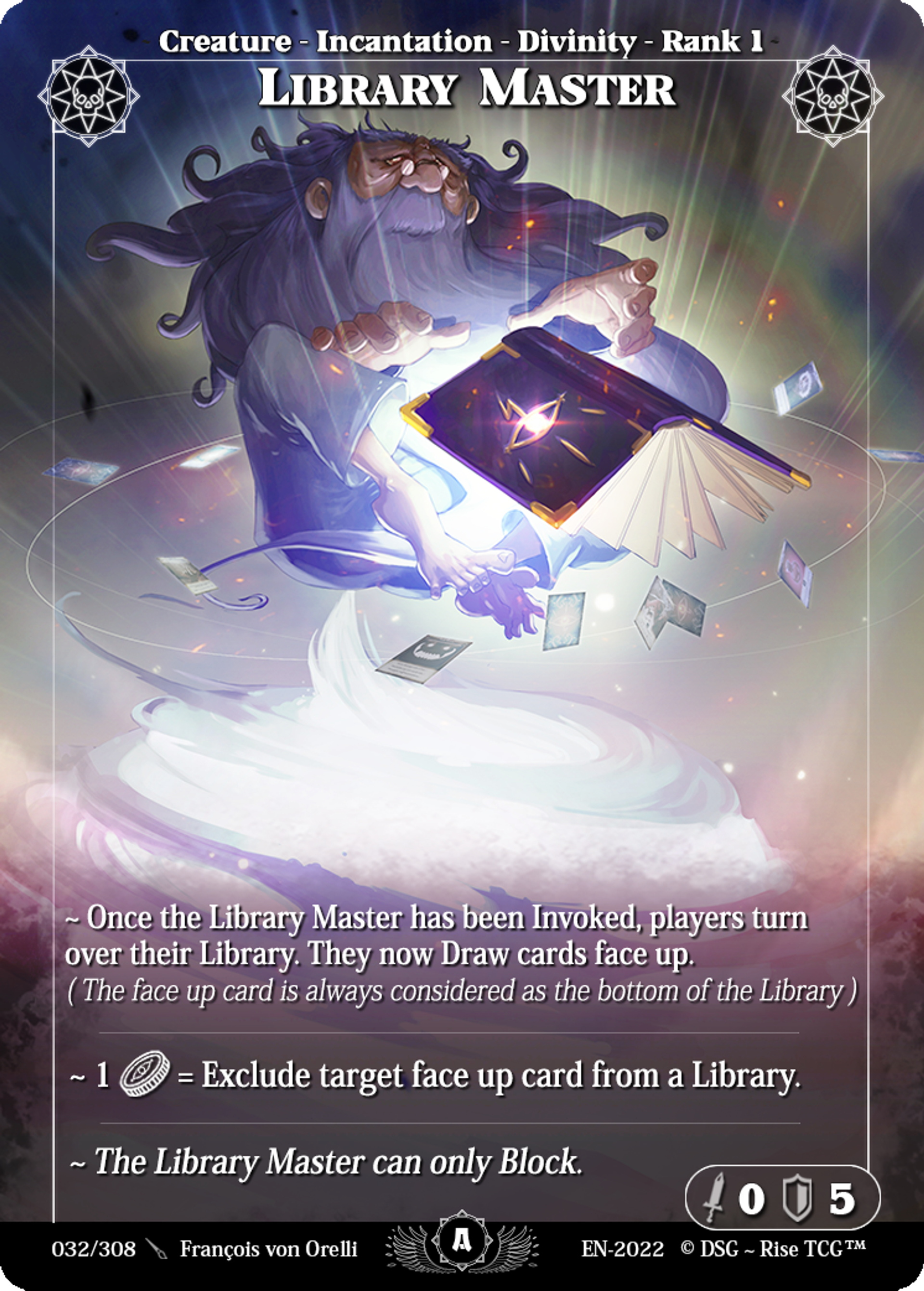 Library Master — Alpha — Rise TCG