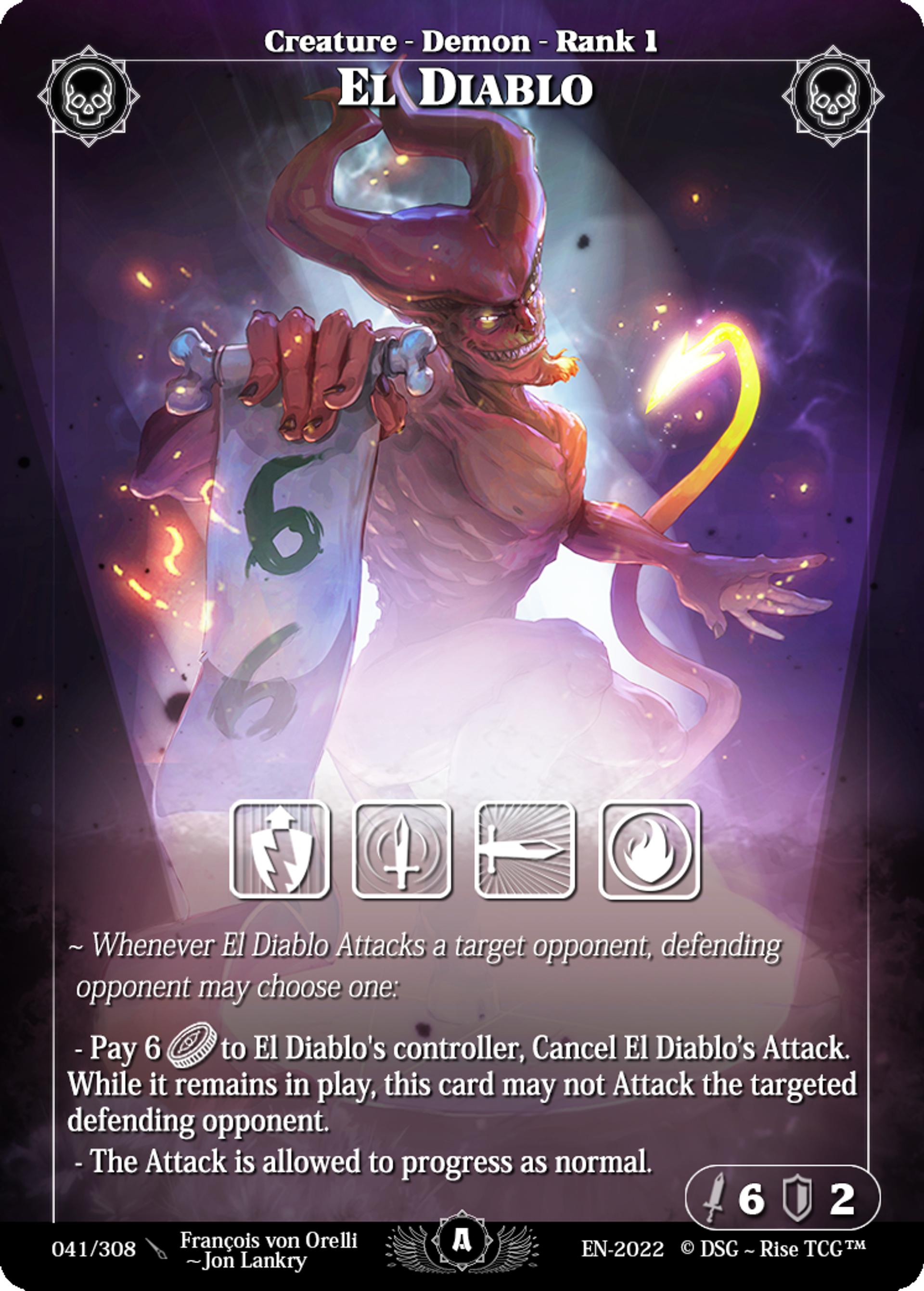 El Diablo — Alpha — Rise TCG