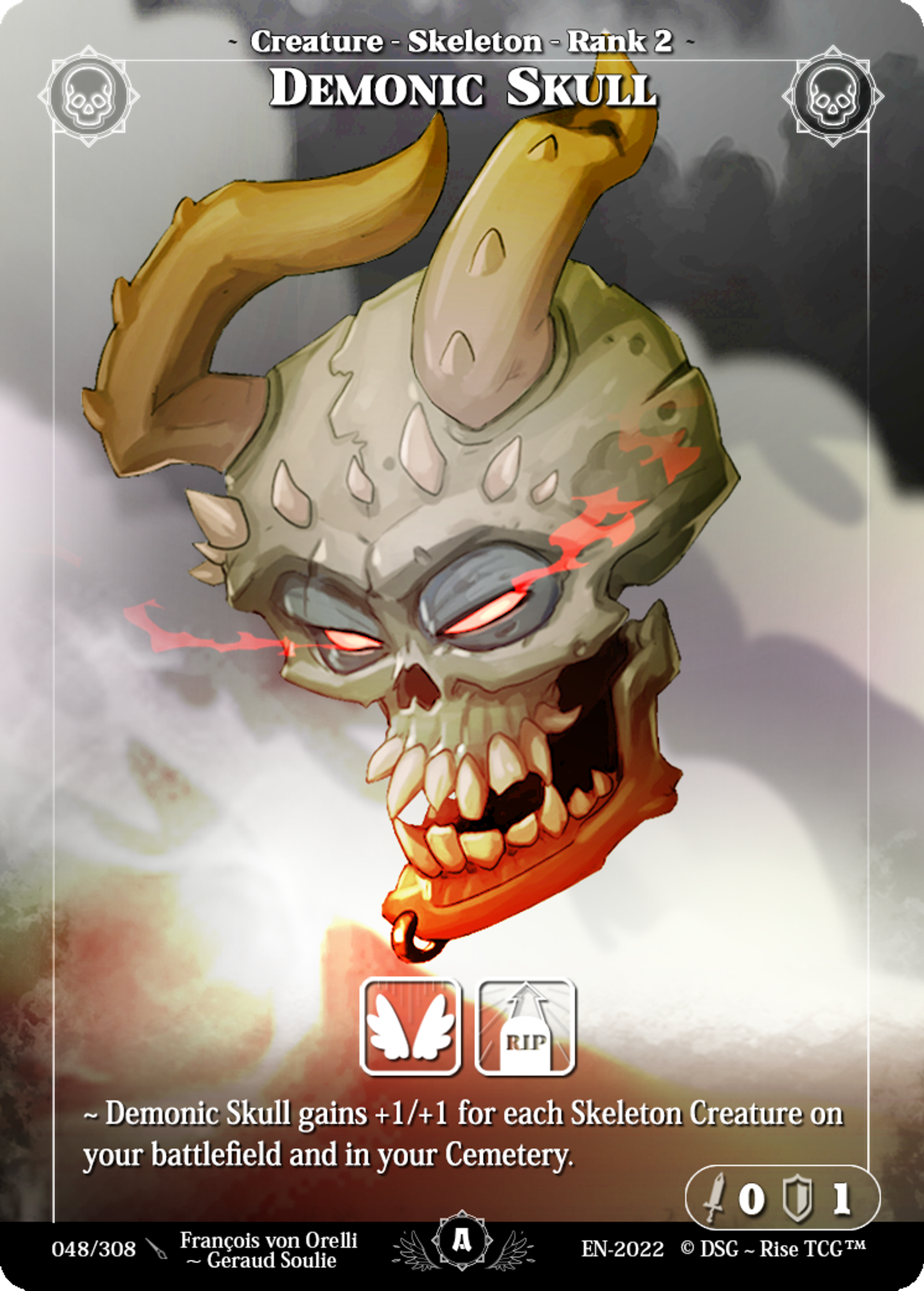 Demonic Skull — Alpha — Rise TCG