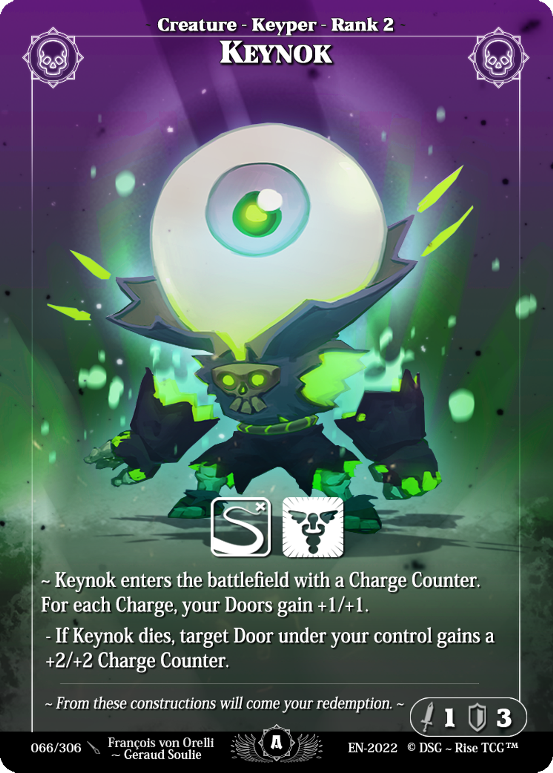 Keynok — Alpha — Rise TCG