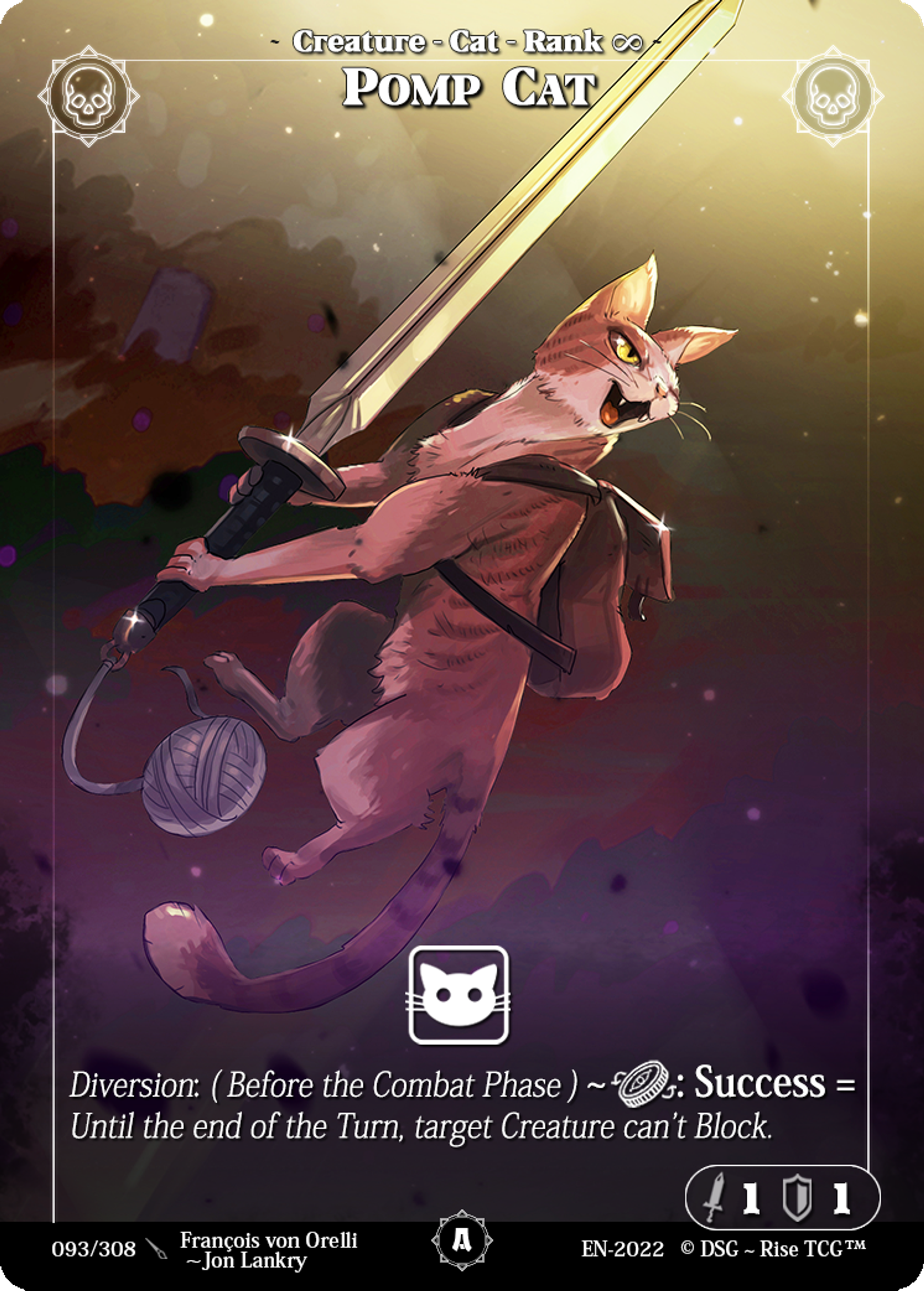 Pomp Cat — Alpha — Rise TCG