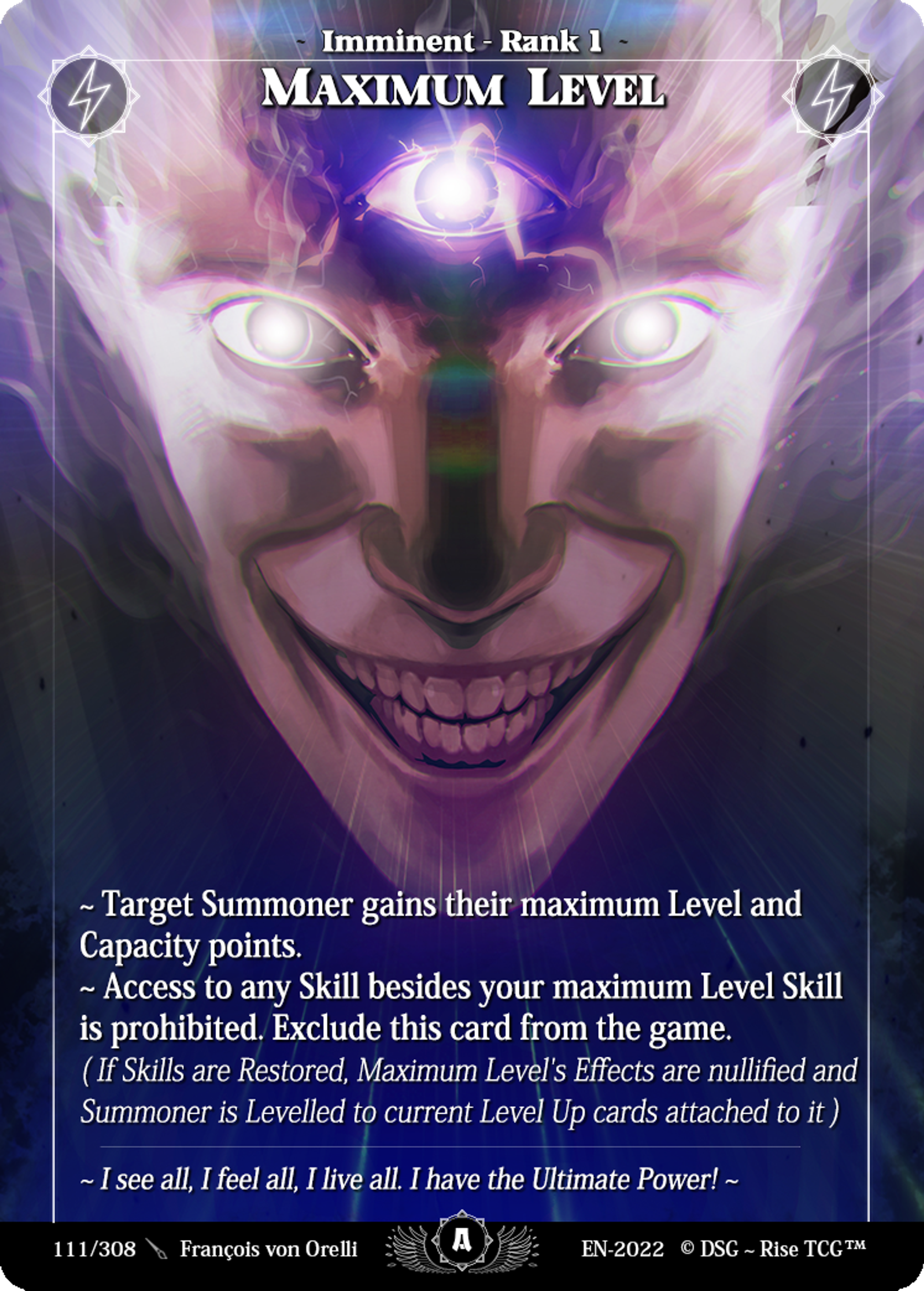 Maximum Level — Alpha — Rise TCG
