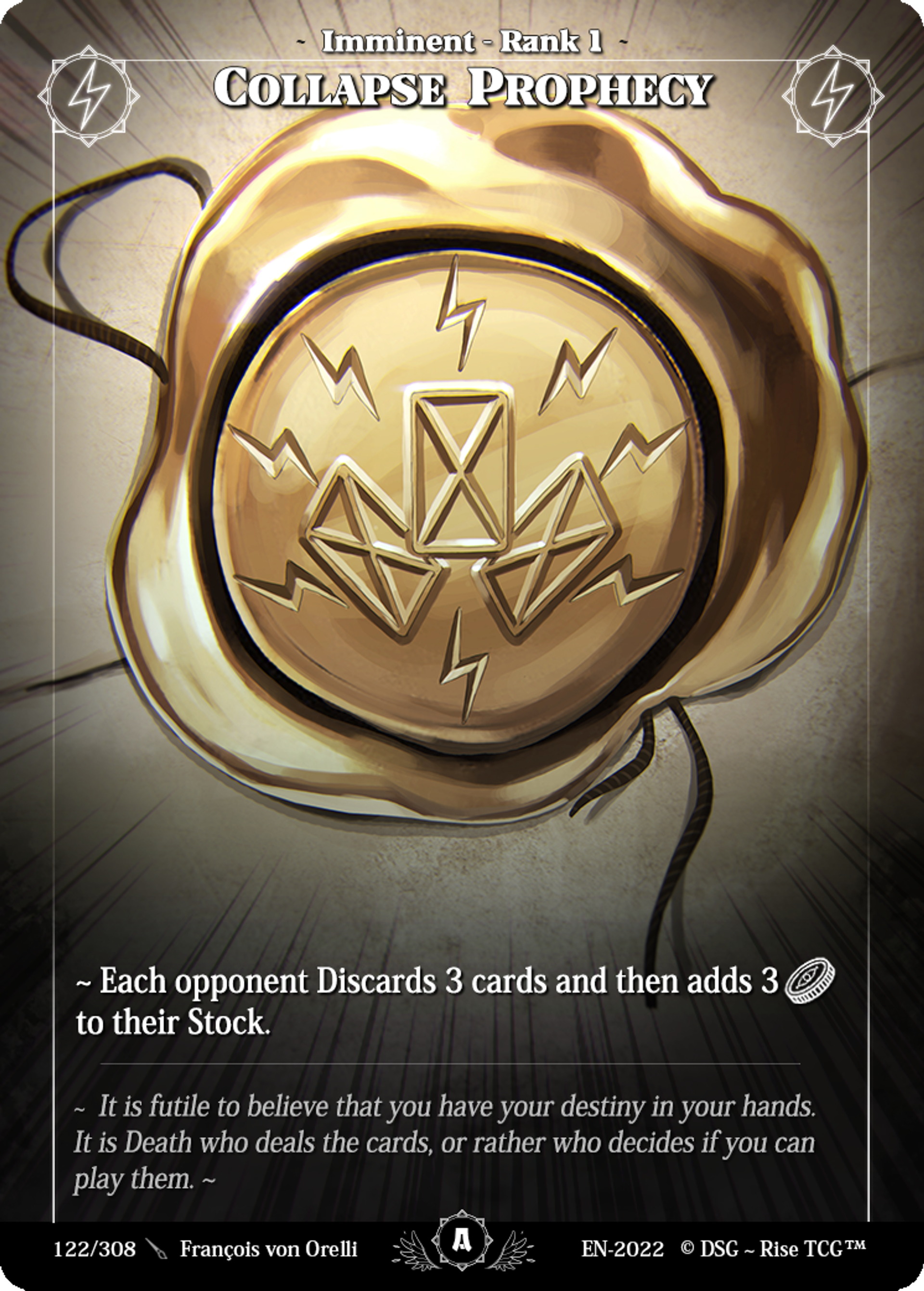 Collapse Prophecy — Alpha — Rise TCG