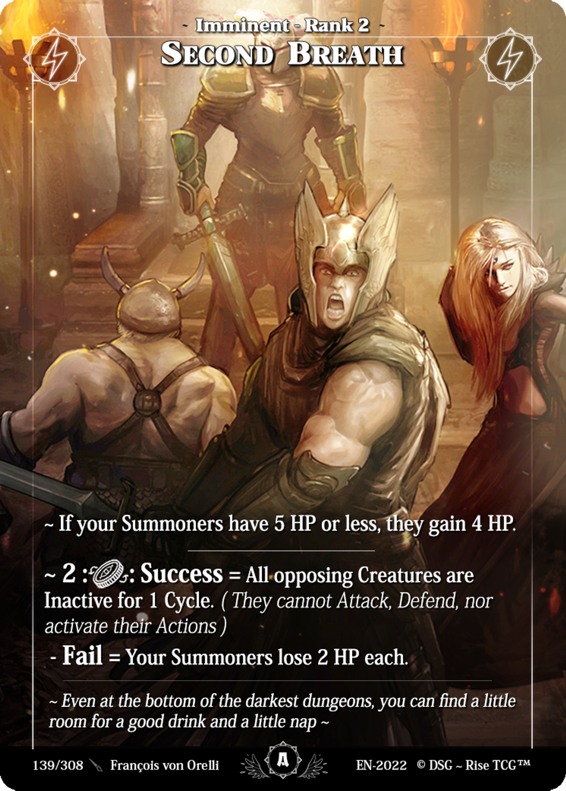 Second Breath — Alpha — Rise TCG