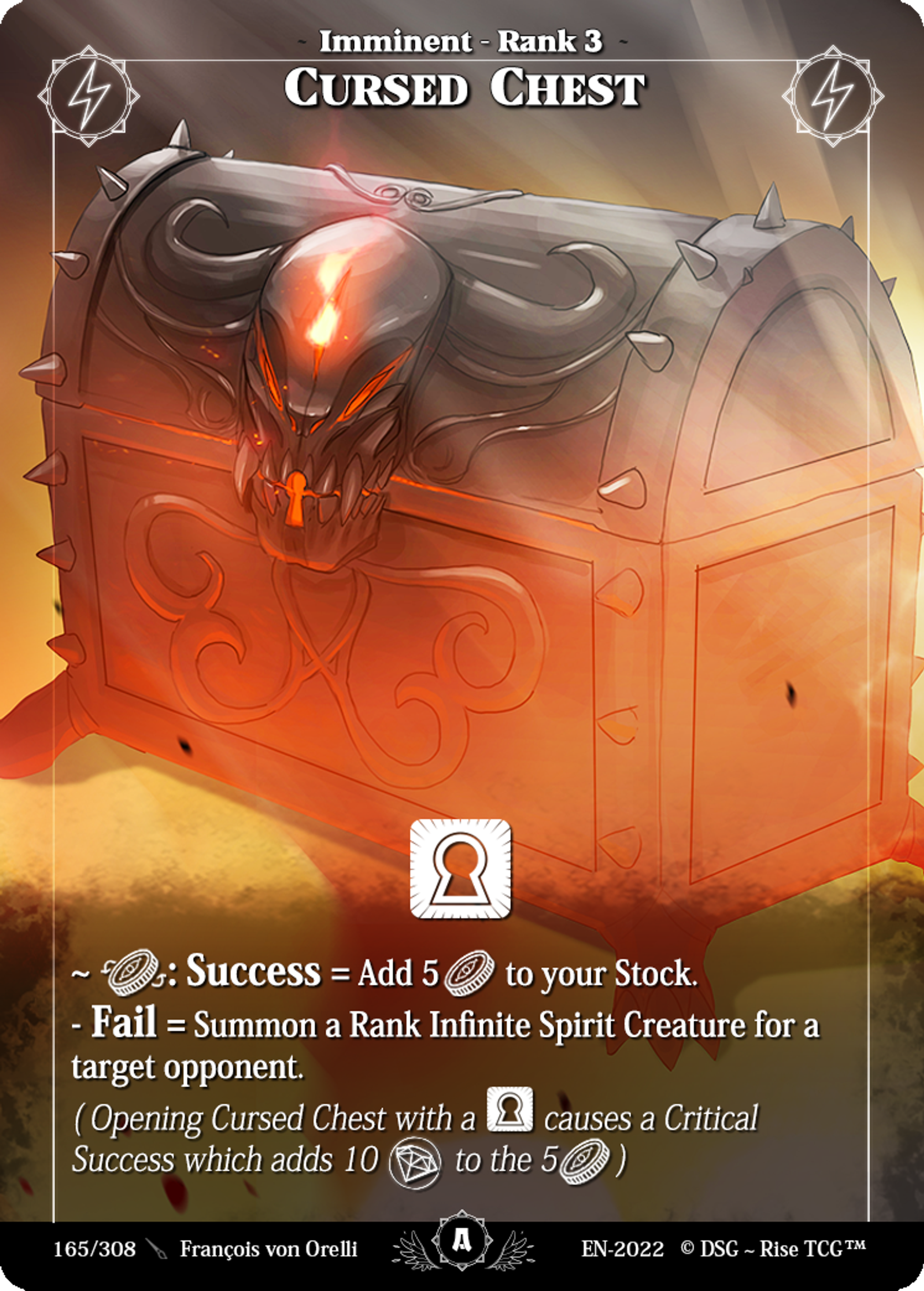 Cursed Chest — Alpha — Rise TCG