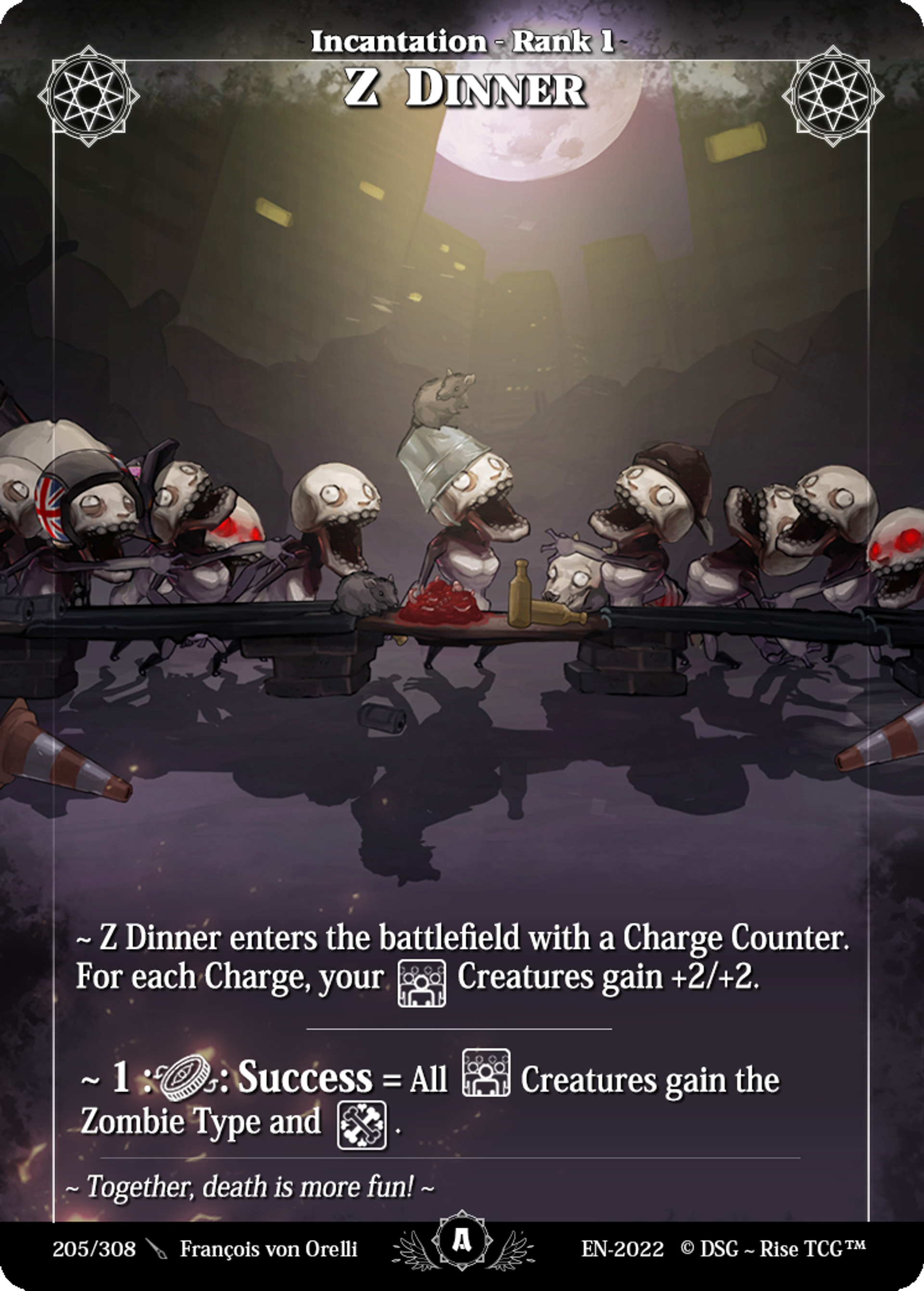 Z Dinner — Alpha — Rise TCG
