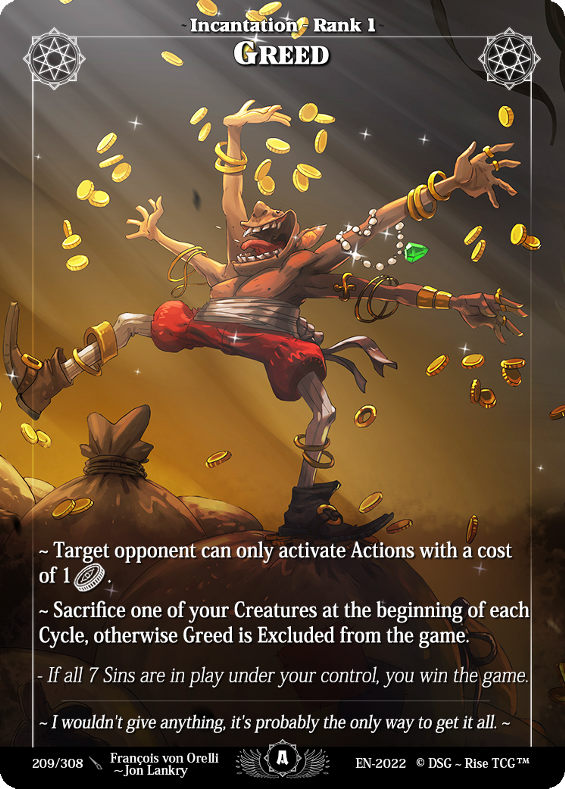 Greed — Alpha — Rise
