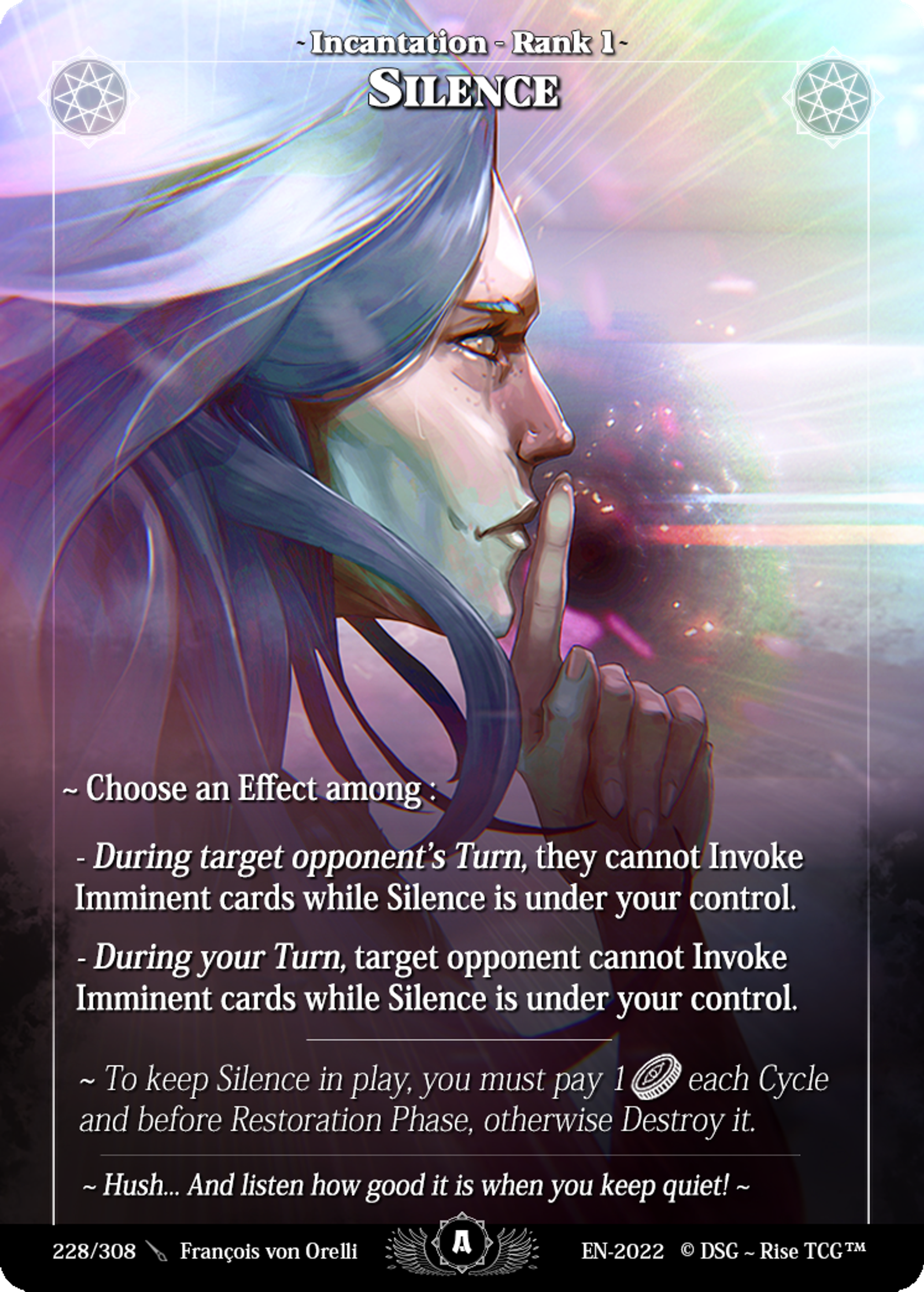Silence — Alpha — Rise TCG