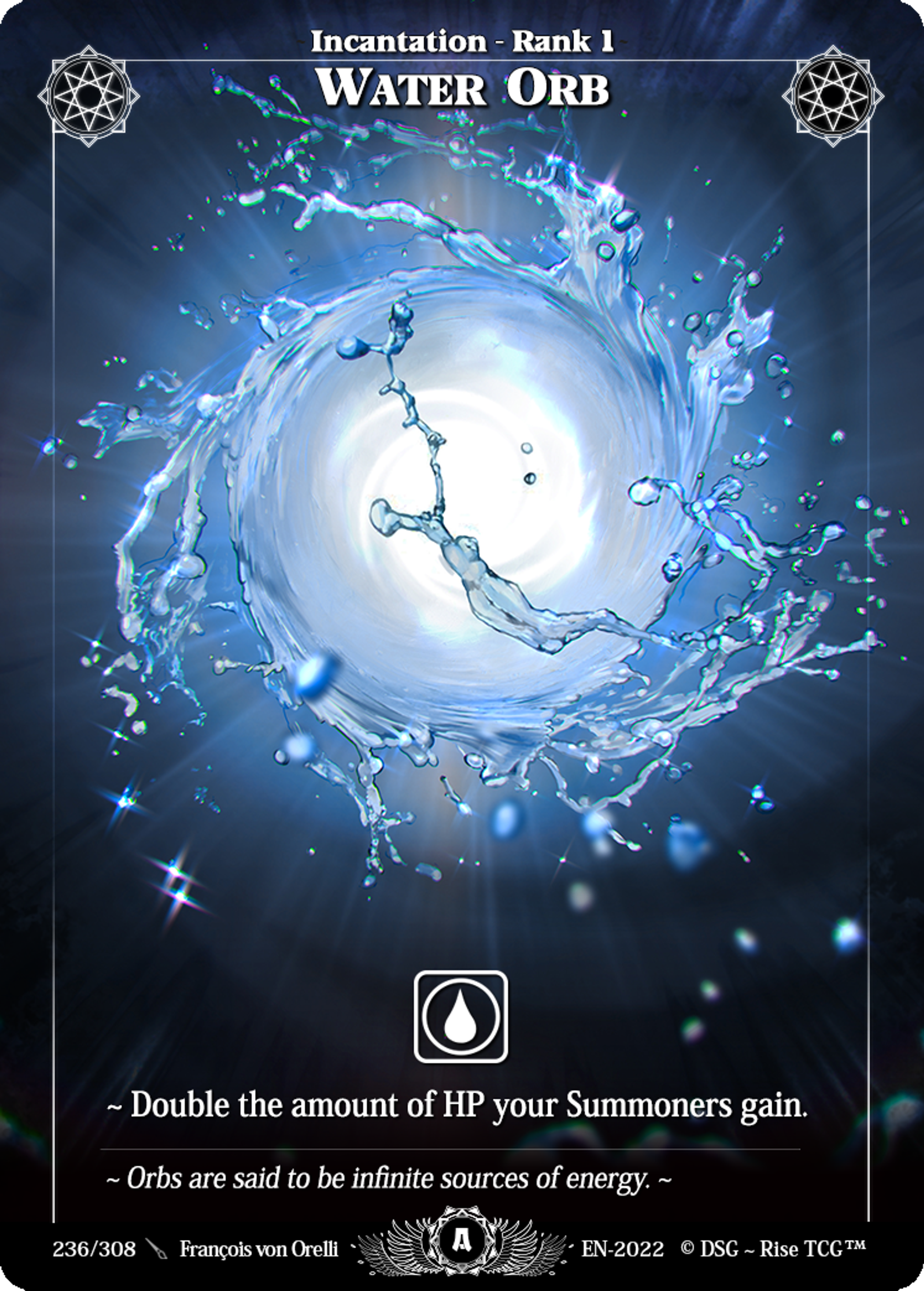 Water Orb — Alpha — Rise TCG
