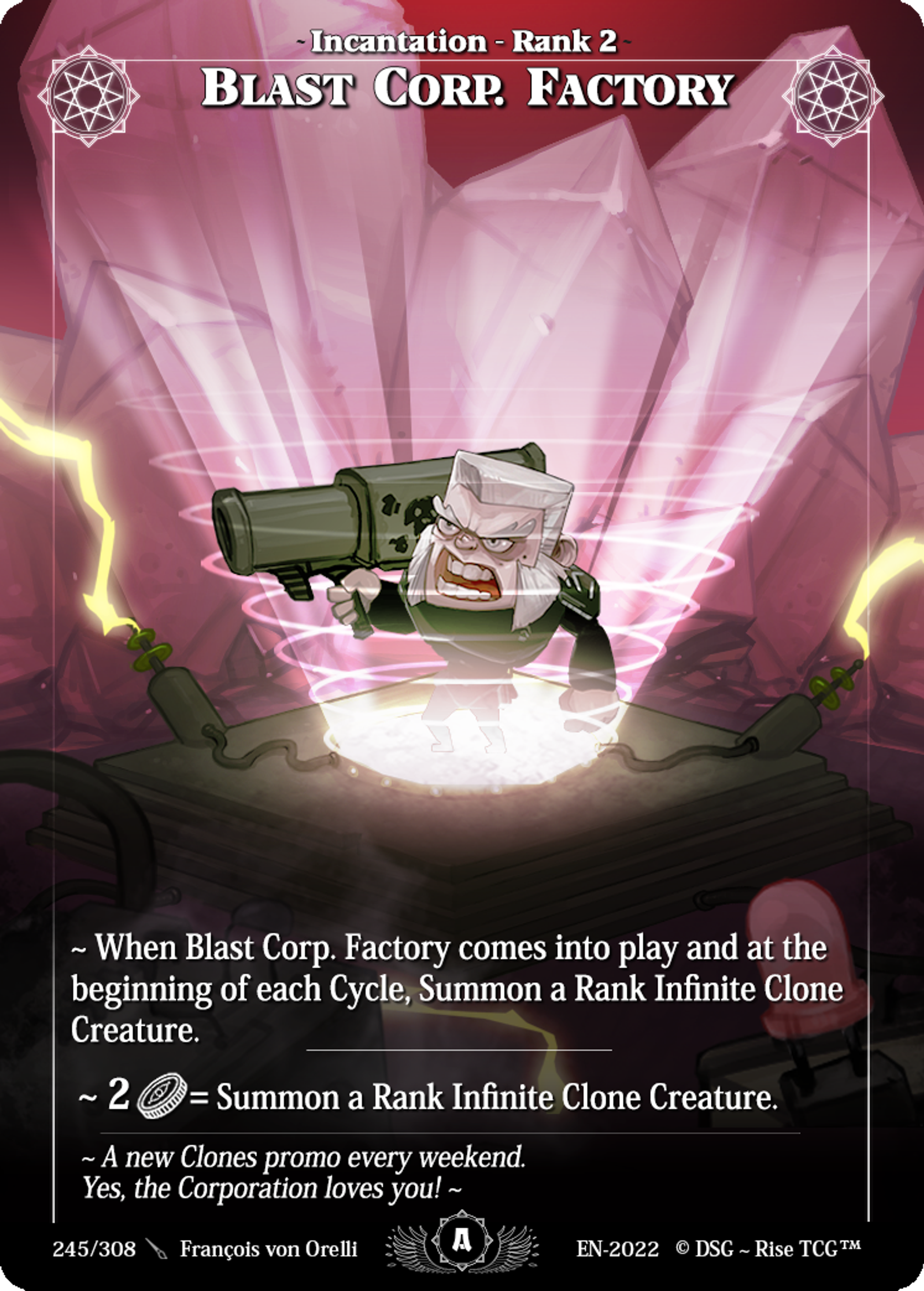 Blast Corp. Factory — Alpha — Rise