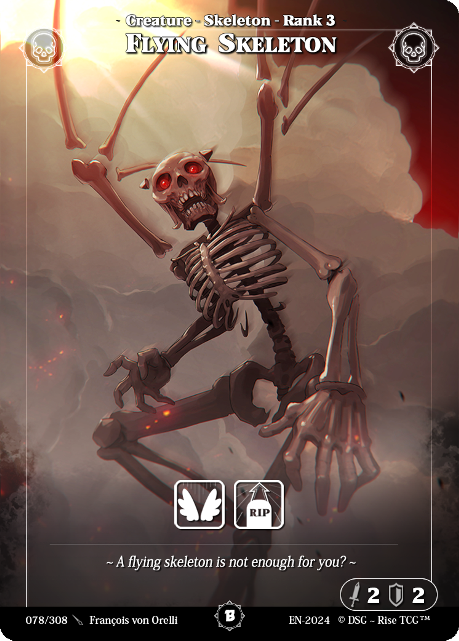 Flying Skeleton — Beta — Rise TCG
