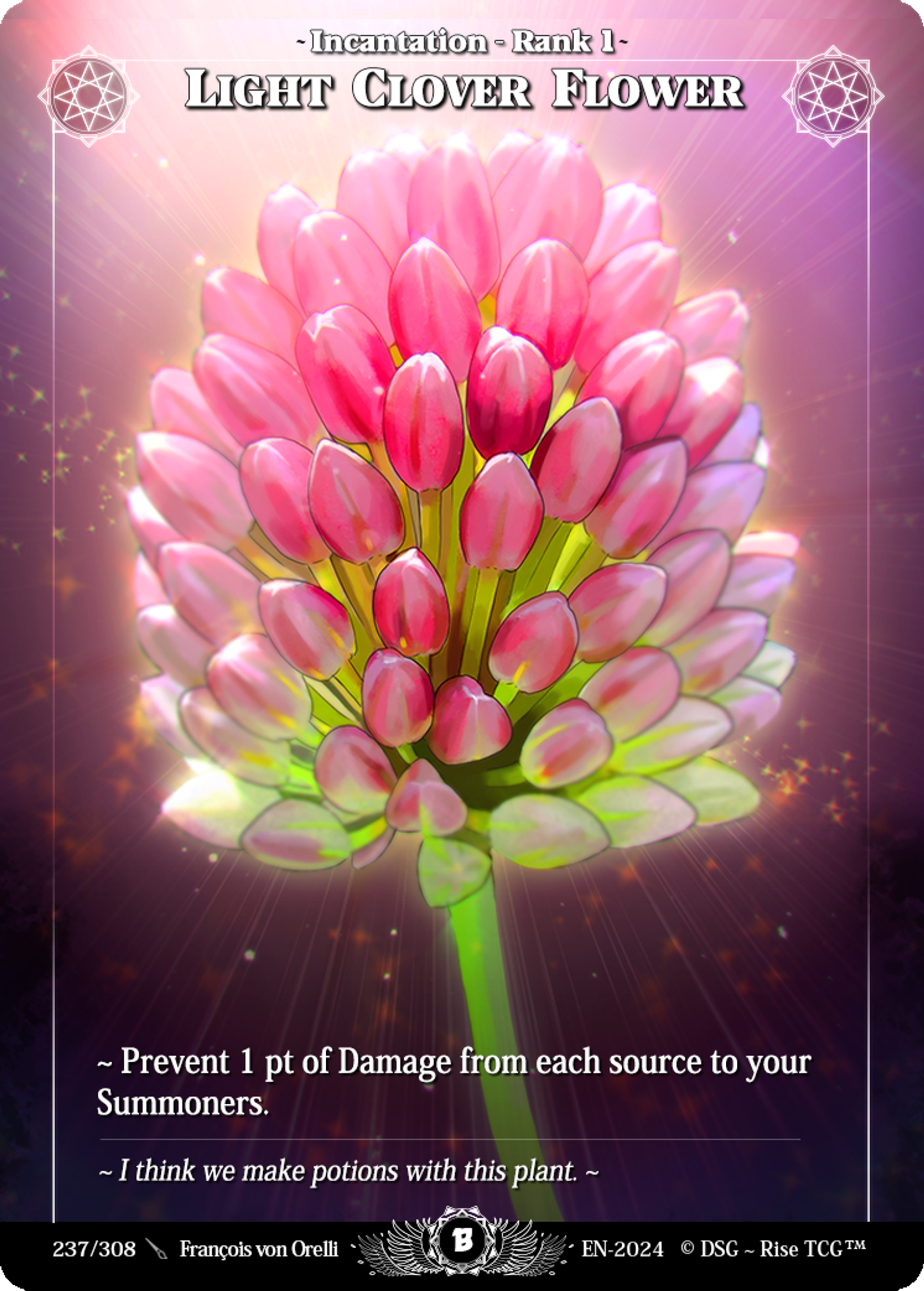 Light Clover Flower — Beta — Rise
