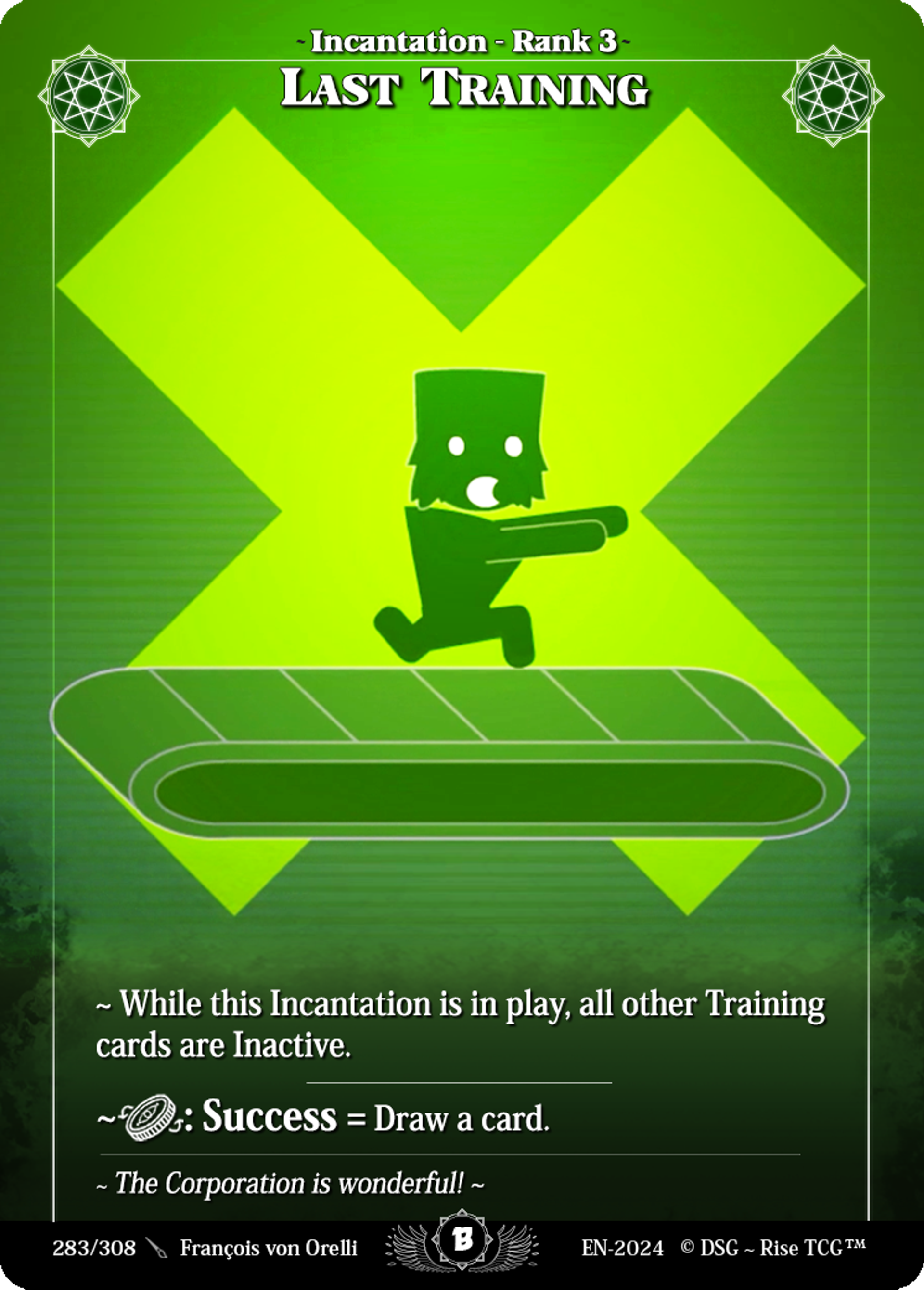 Last Training — Beta — Rise TCG