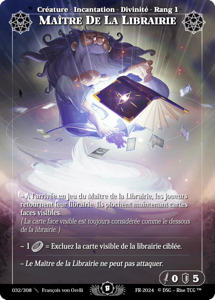 Maître De La Librairie — Beta — Rise TCG