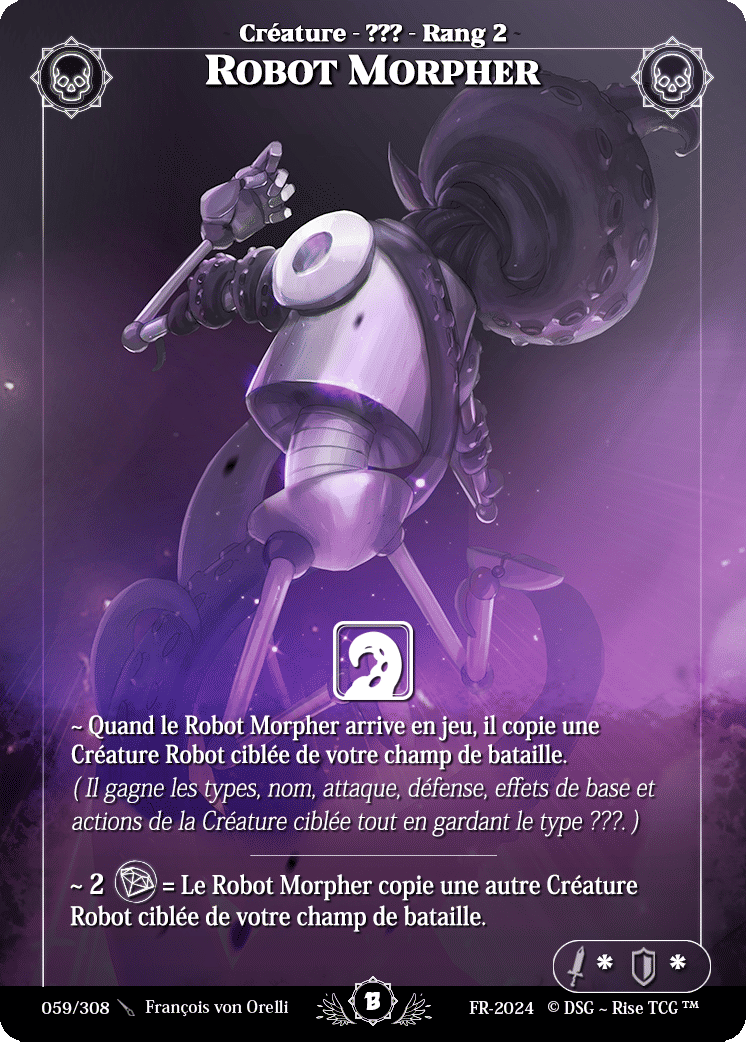 Robot Morpher — Beta — Rise TCG