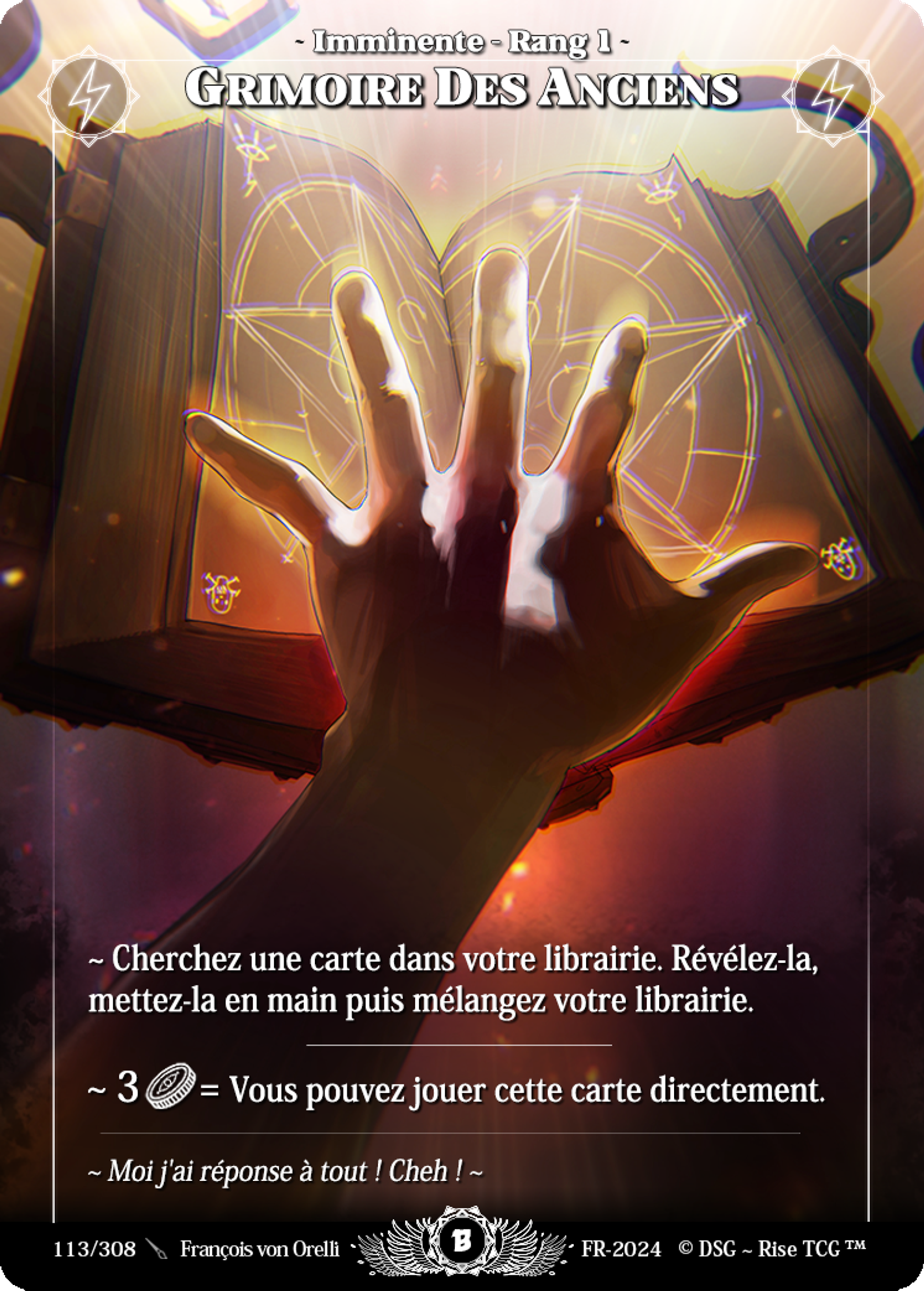 Grimoire Des Anciens — Beta — Rise TCG