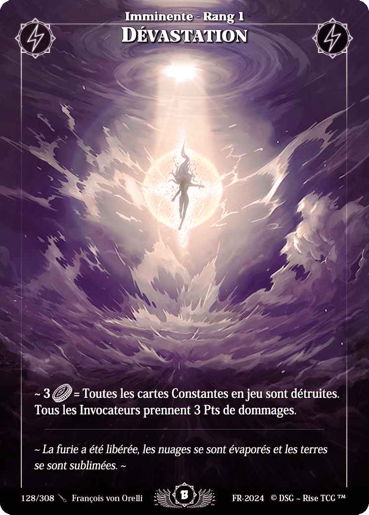 Dévastation from Beta - Rise TCG