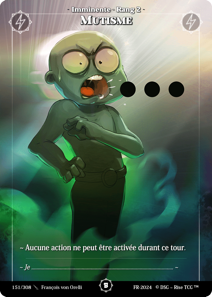 Mutisme — Beta — Rise TCG