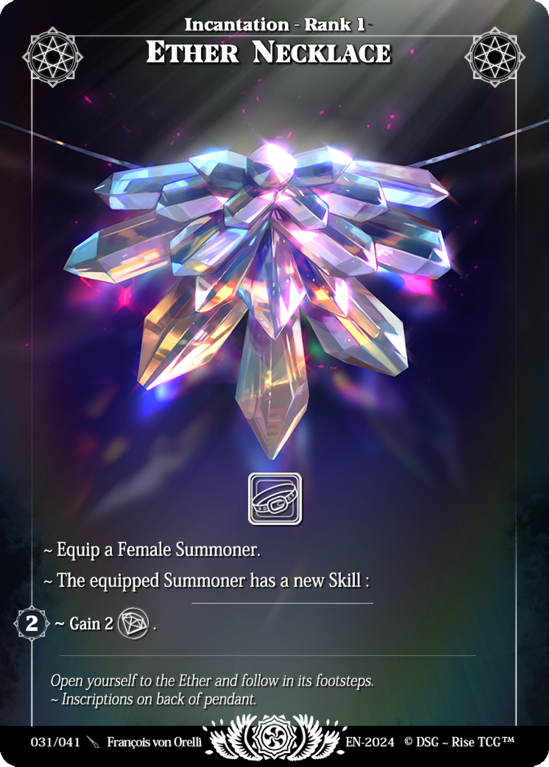 Ether Necklace — Fresh — Rise TCG
