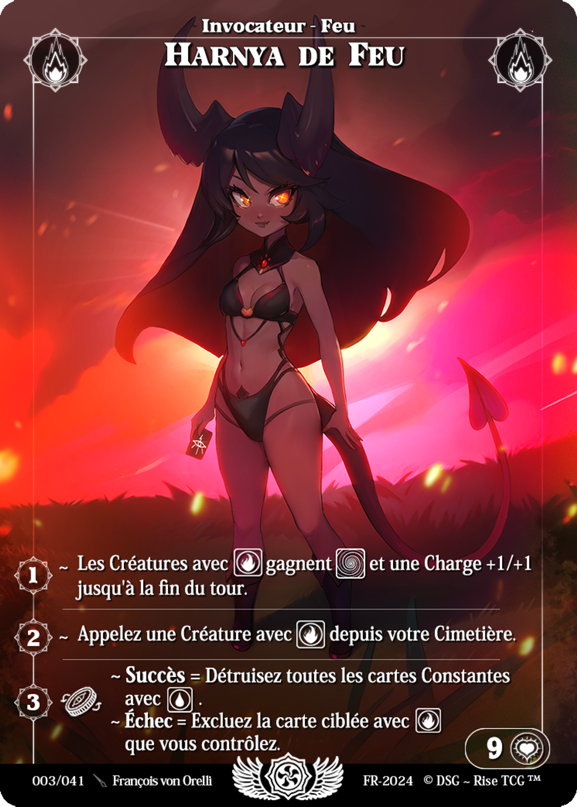 Harnya De Feu — Fresh — Rise TCG