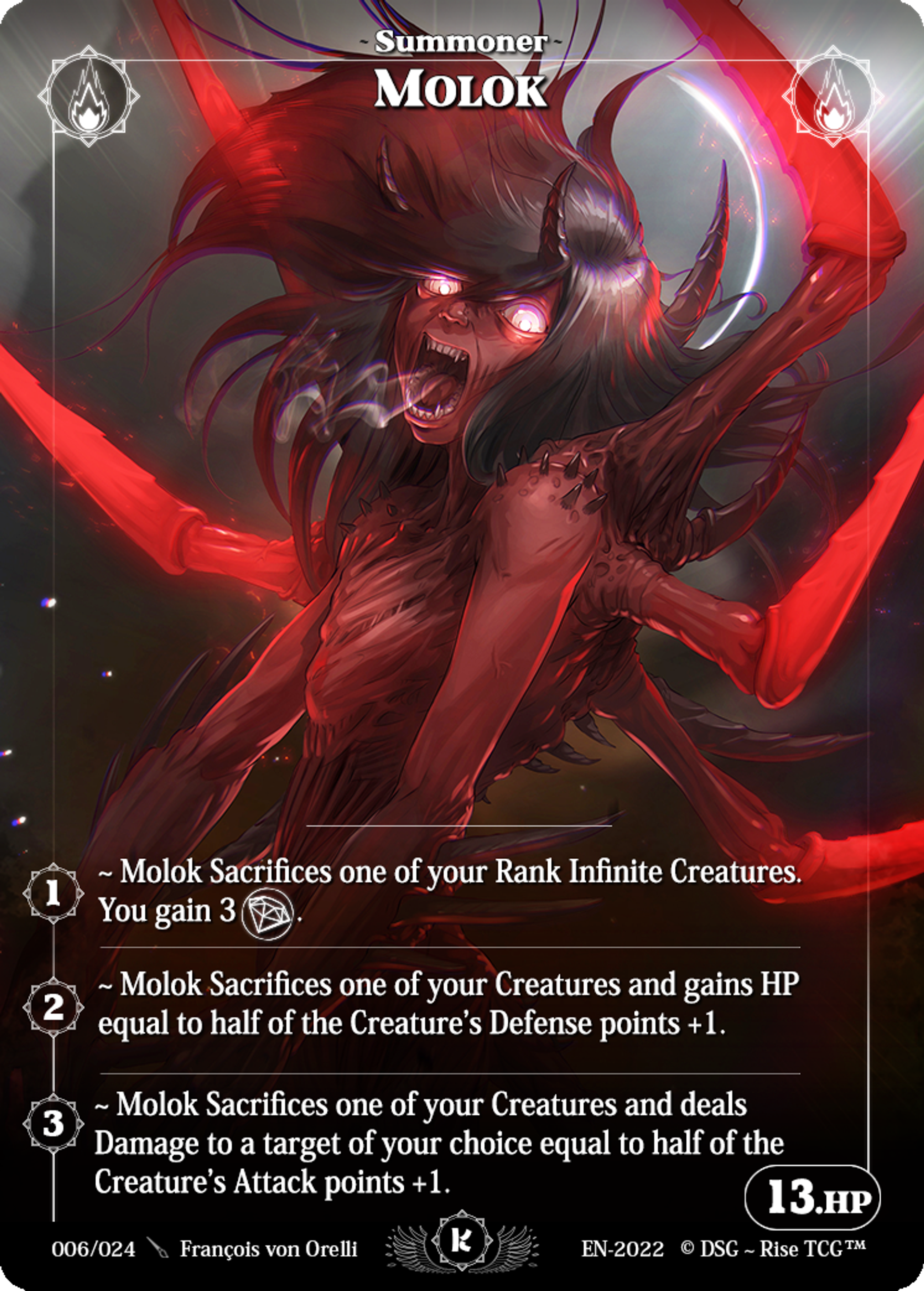 Molok — KickStarter Stretch Goal — Rise TCG