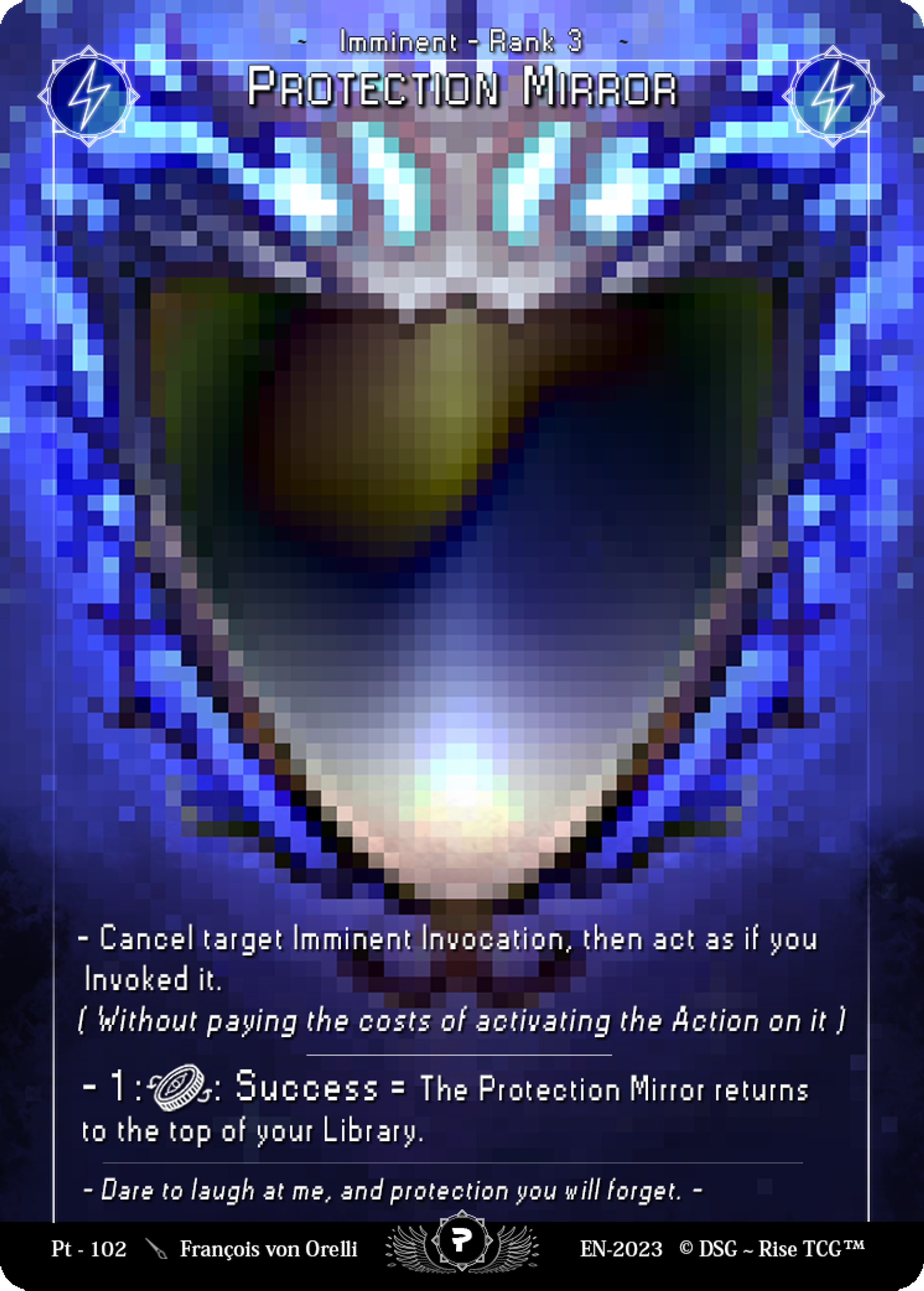 Protection Mirror — Patreon / Prestige — Rise TCG