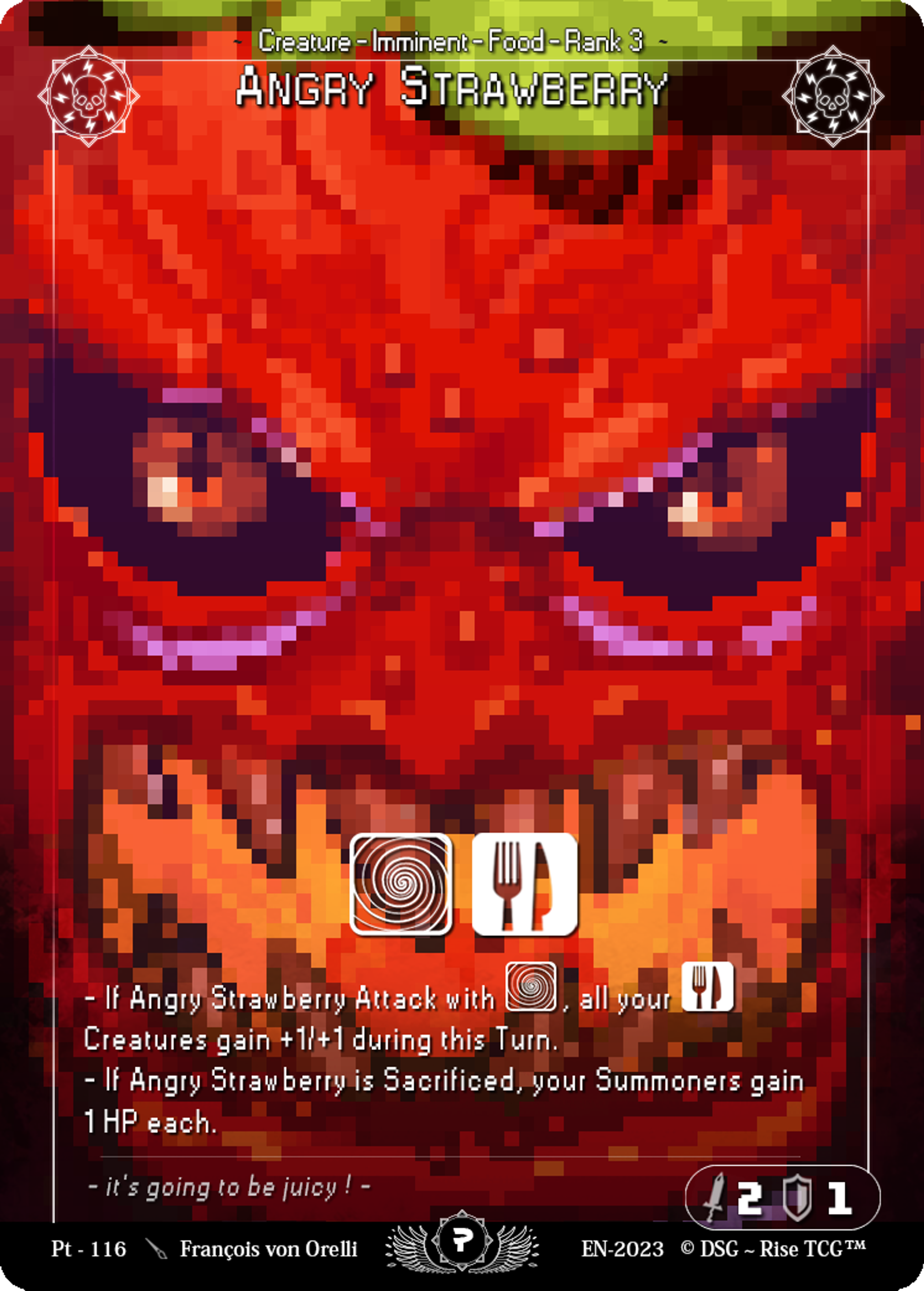Angry Strawberry — Patreon / Prestige — Rise