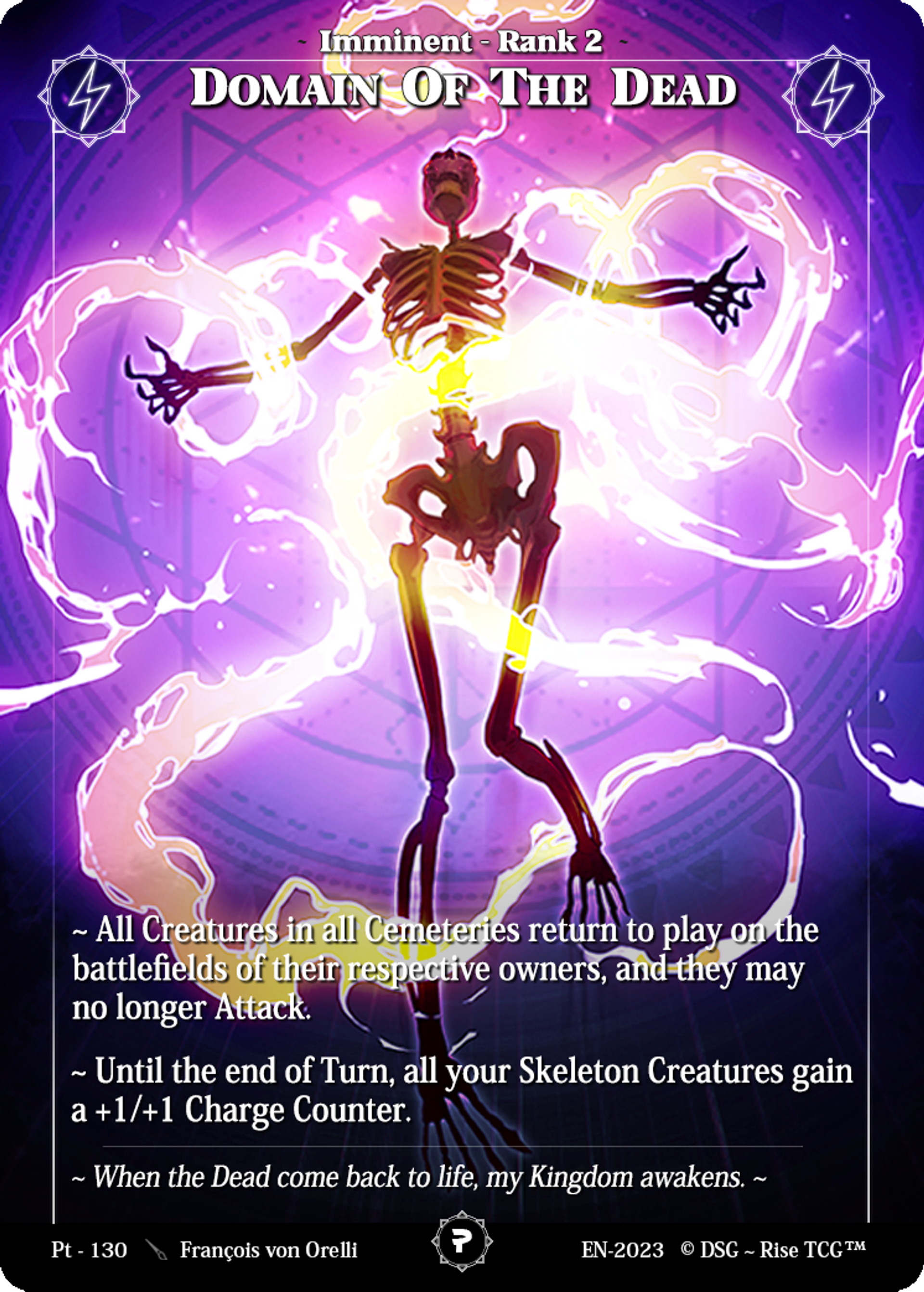 Domain Of The Dead — Patreon / Prestige — Rise TCG