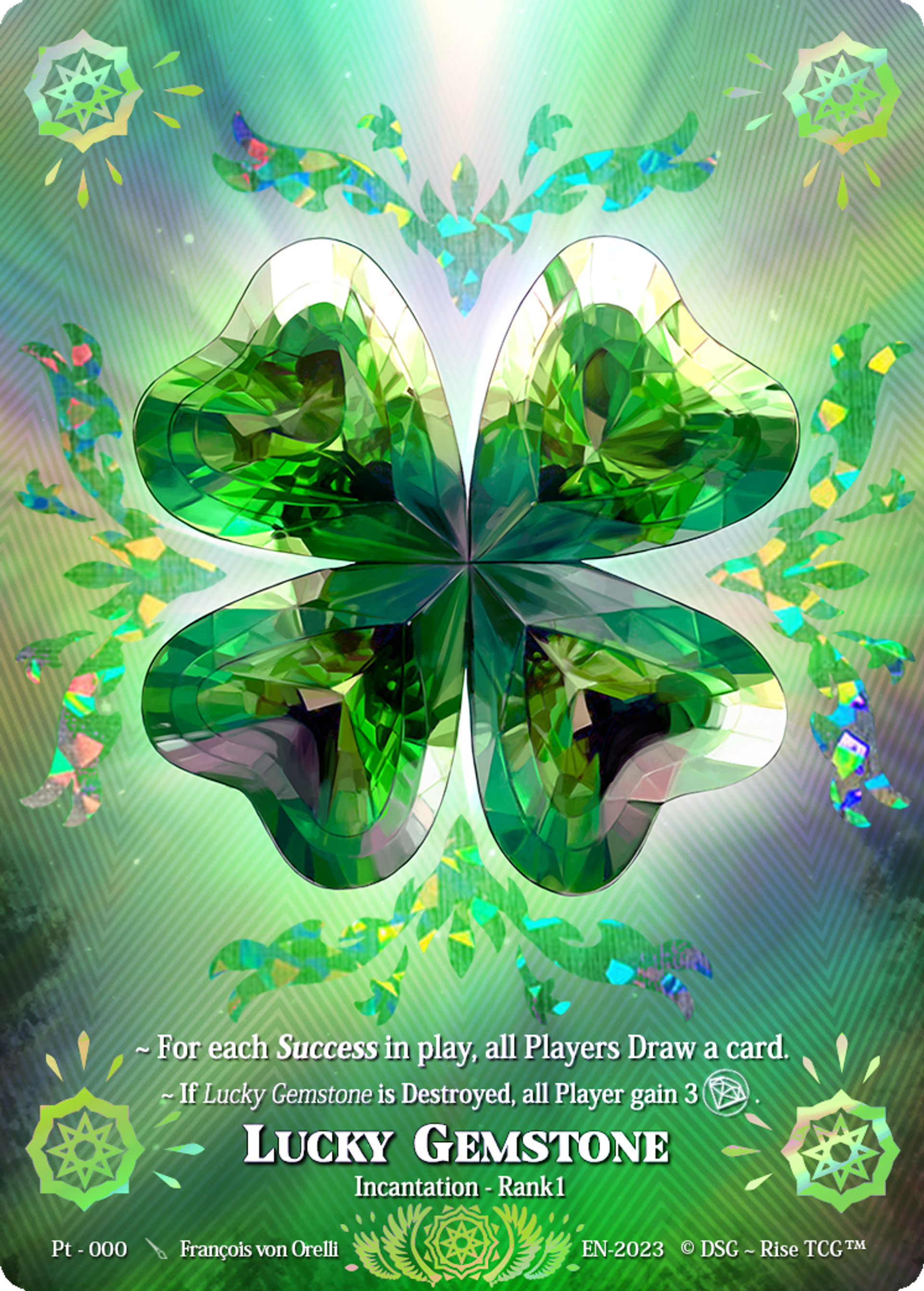 Lucky Gemstone — Patreon / Prestige — Rise TCG