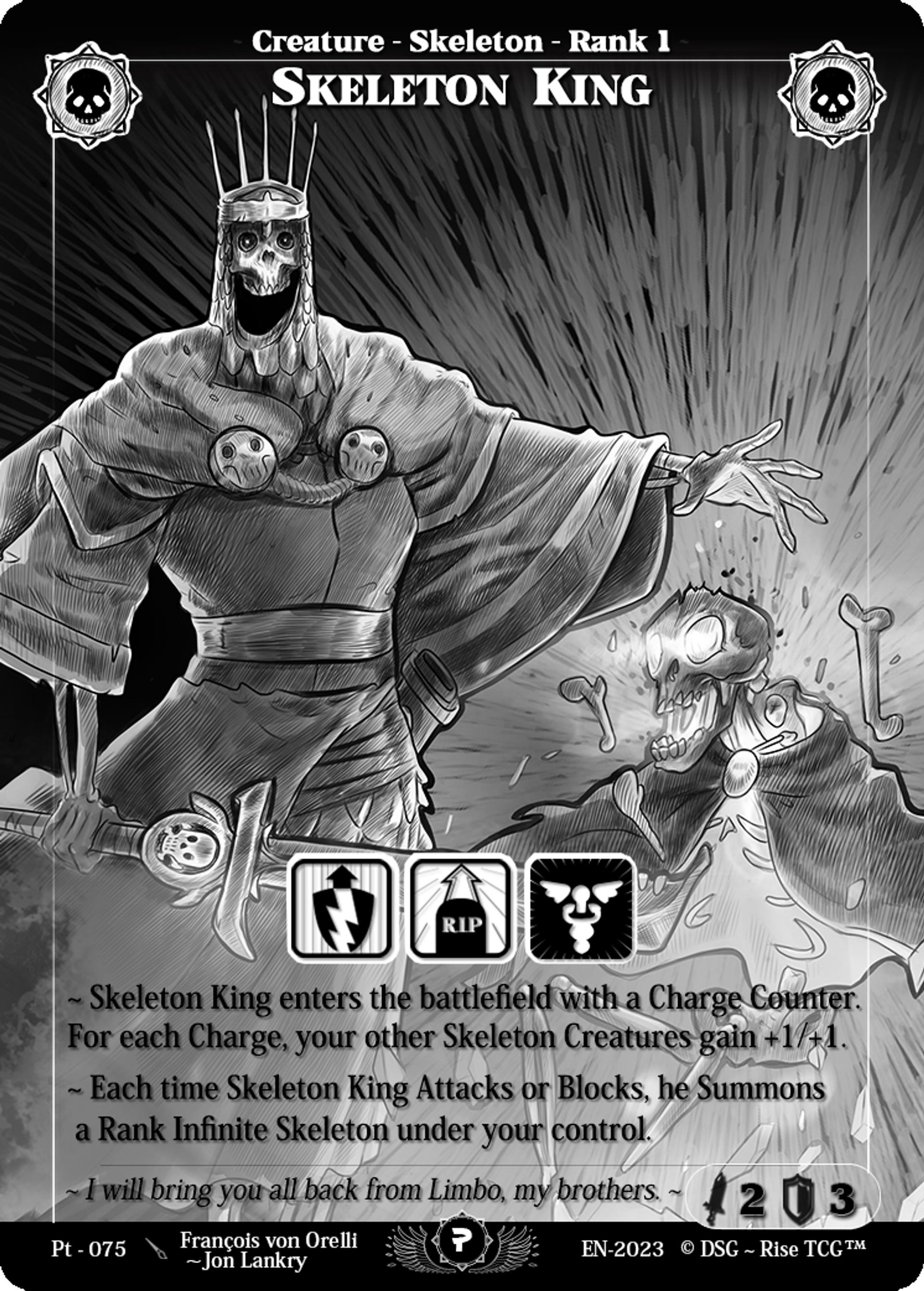 Skeleton King — Patreon / Prestige — Rise