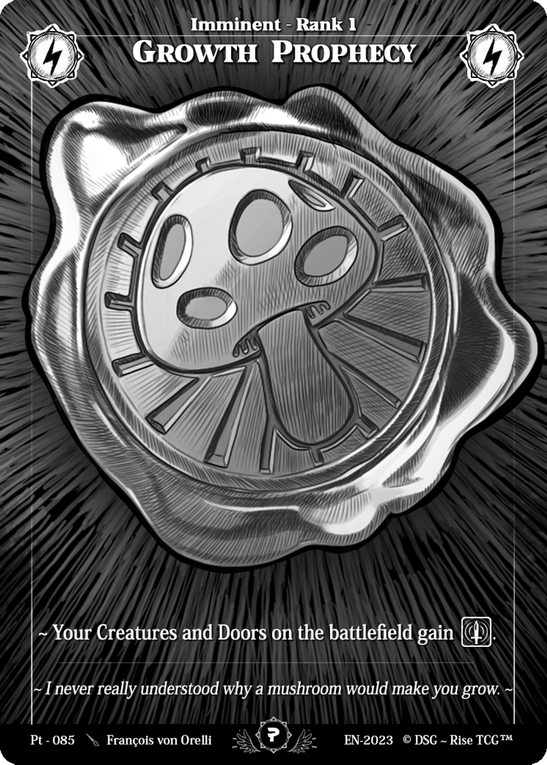Growth Prophecy — Patreon / Prestige — Rise TCG