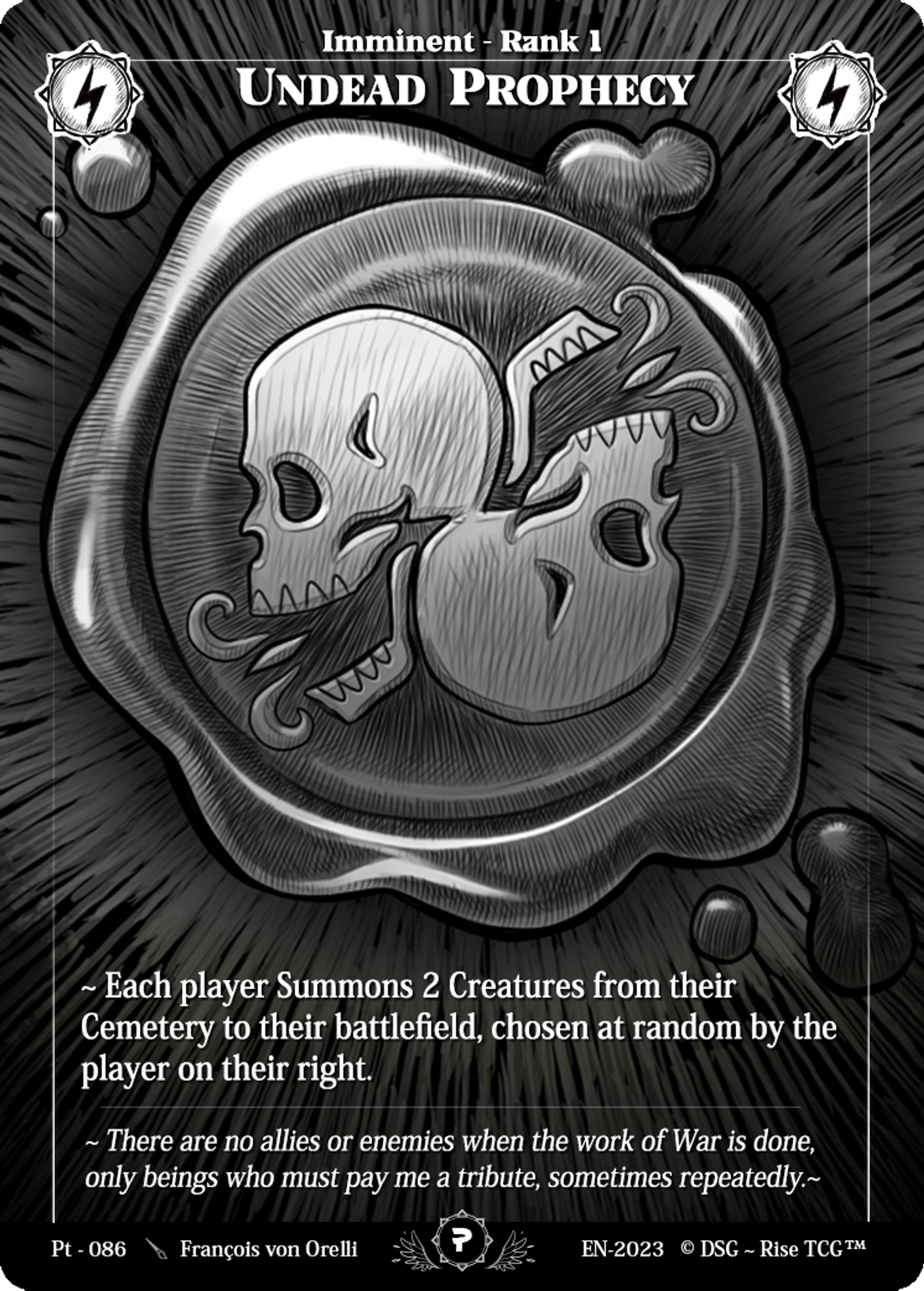 Undead Prophecy — Patreon / Prestige — Rise