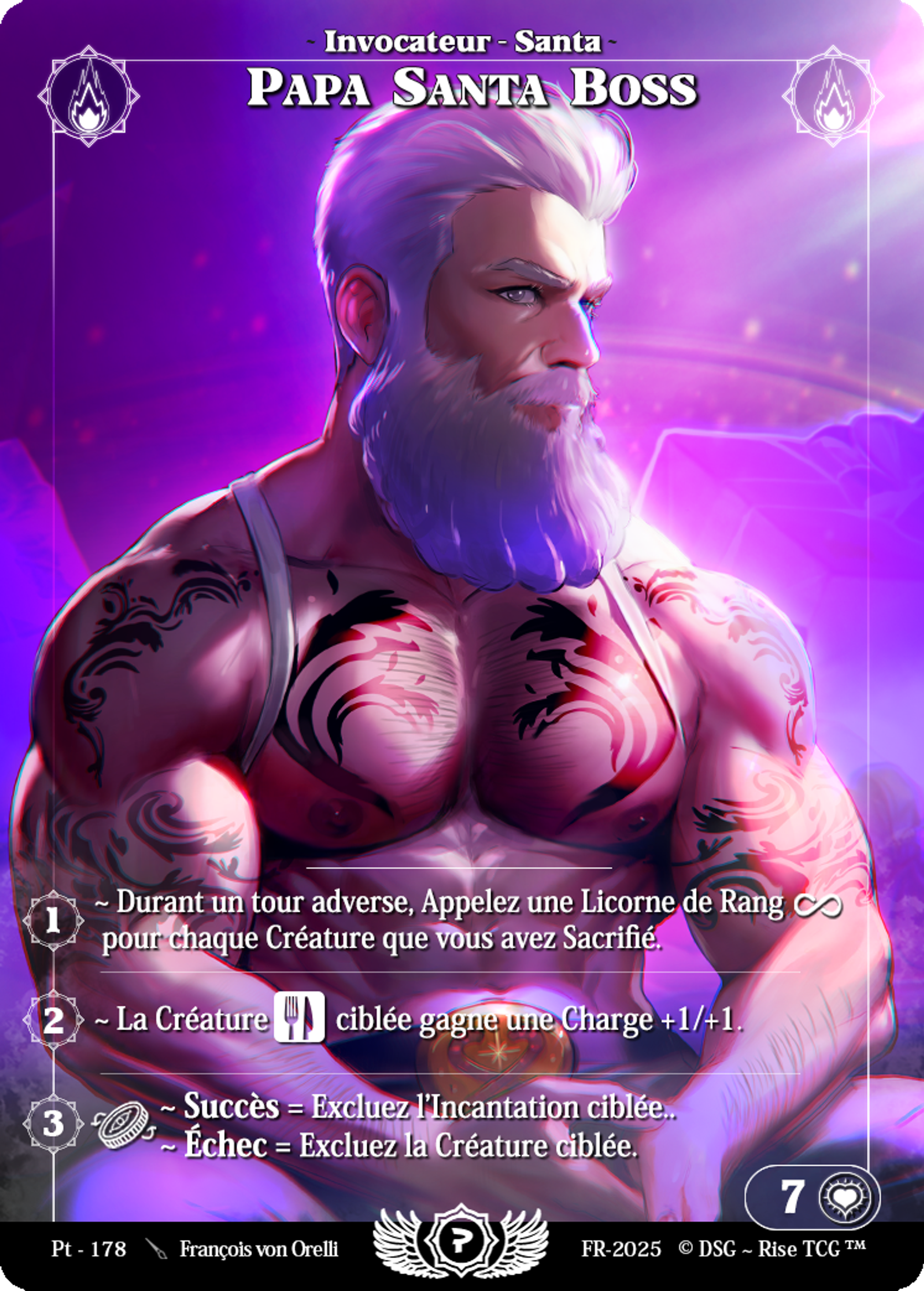Papa Santa Boss — Patreon / Prestige — Rise TCG