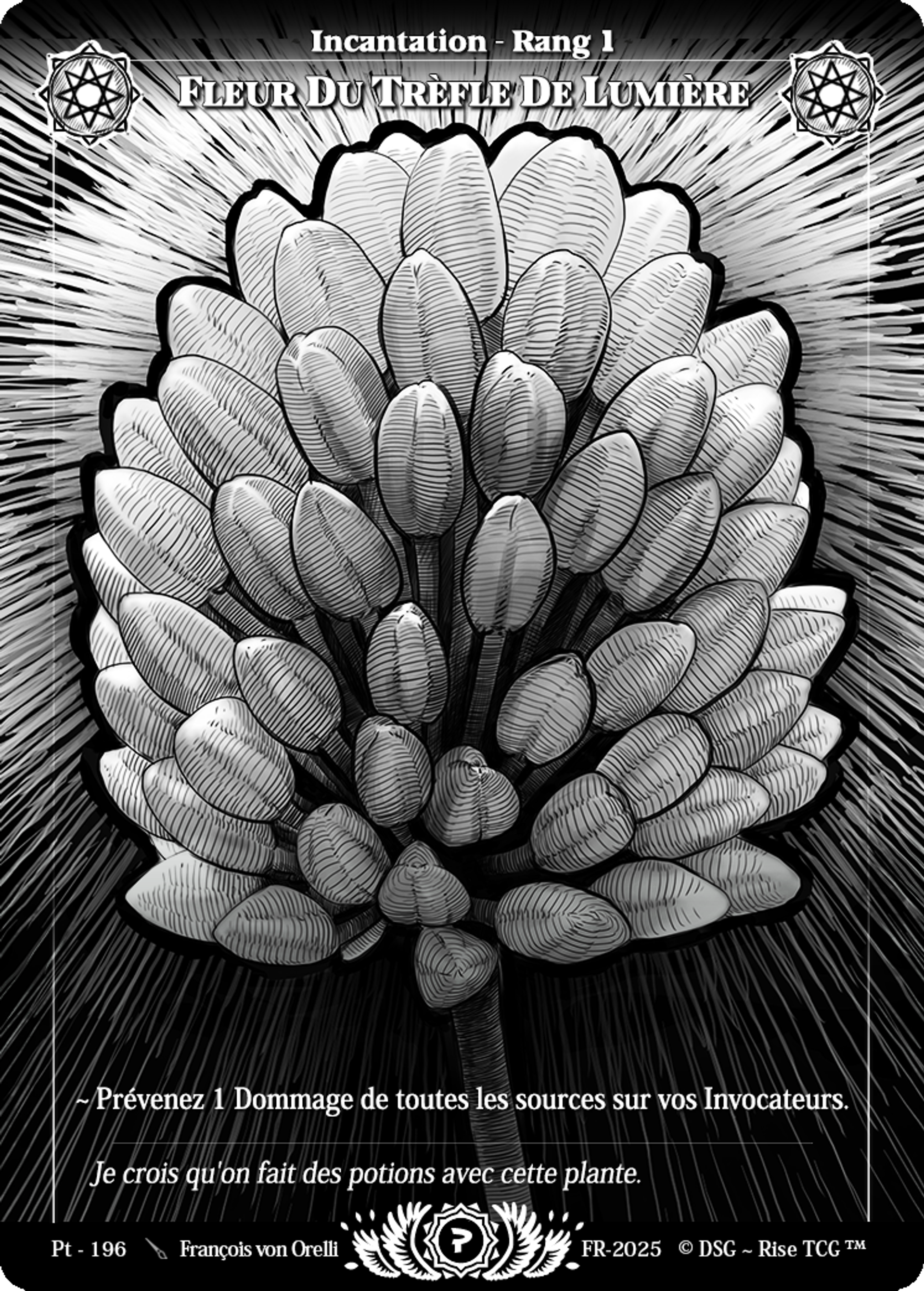 Light Clover Flower — Patreon / Prestige — Rise TCG