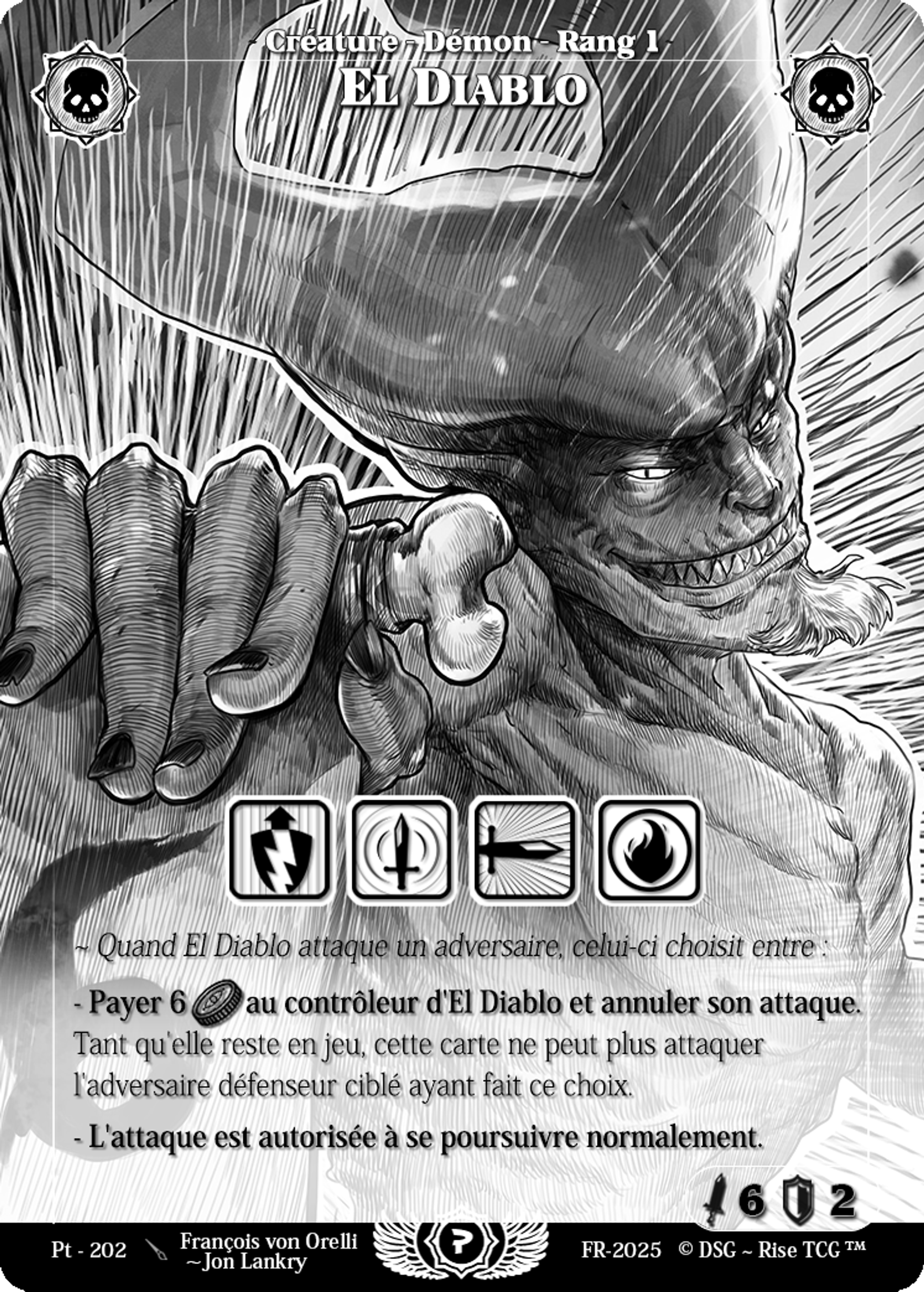 El Diablo — Patreon / Prestige — Rise TCG