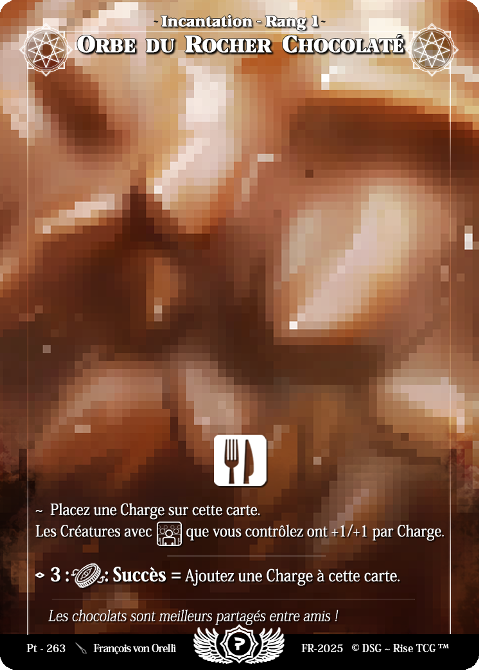 Chocolate Rock Orb — Patreon / Prestige — Rise