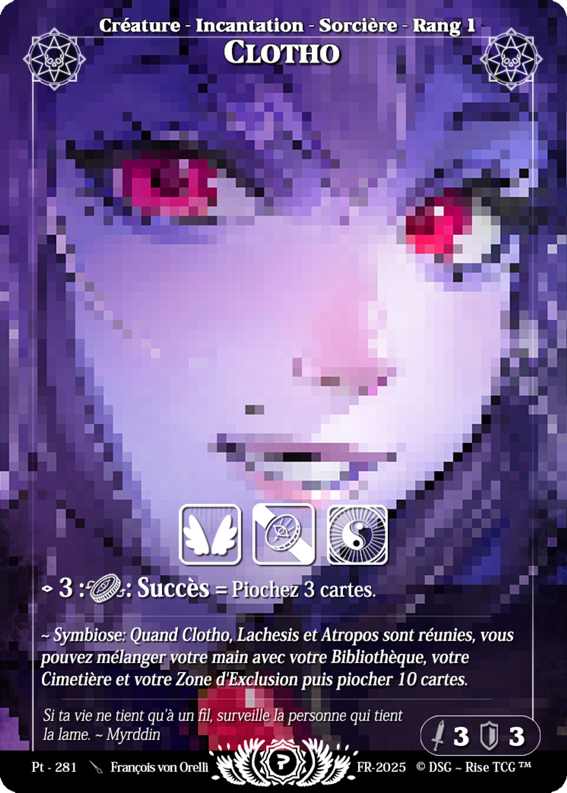 Clotho — Patreon / Prestige — Rise