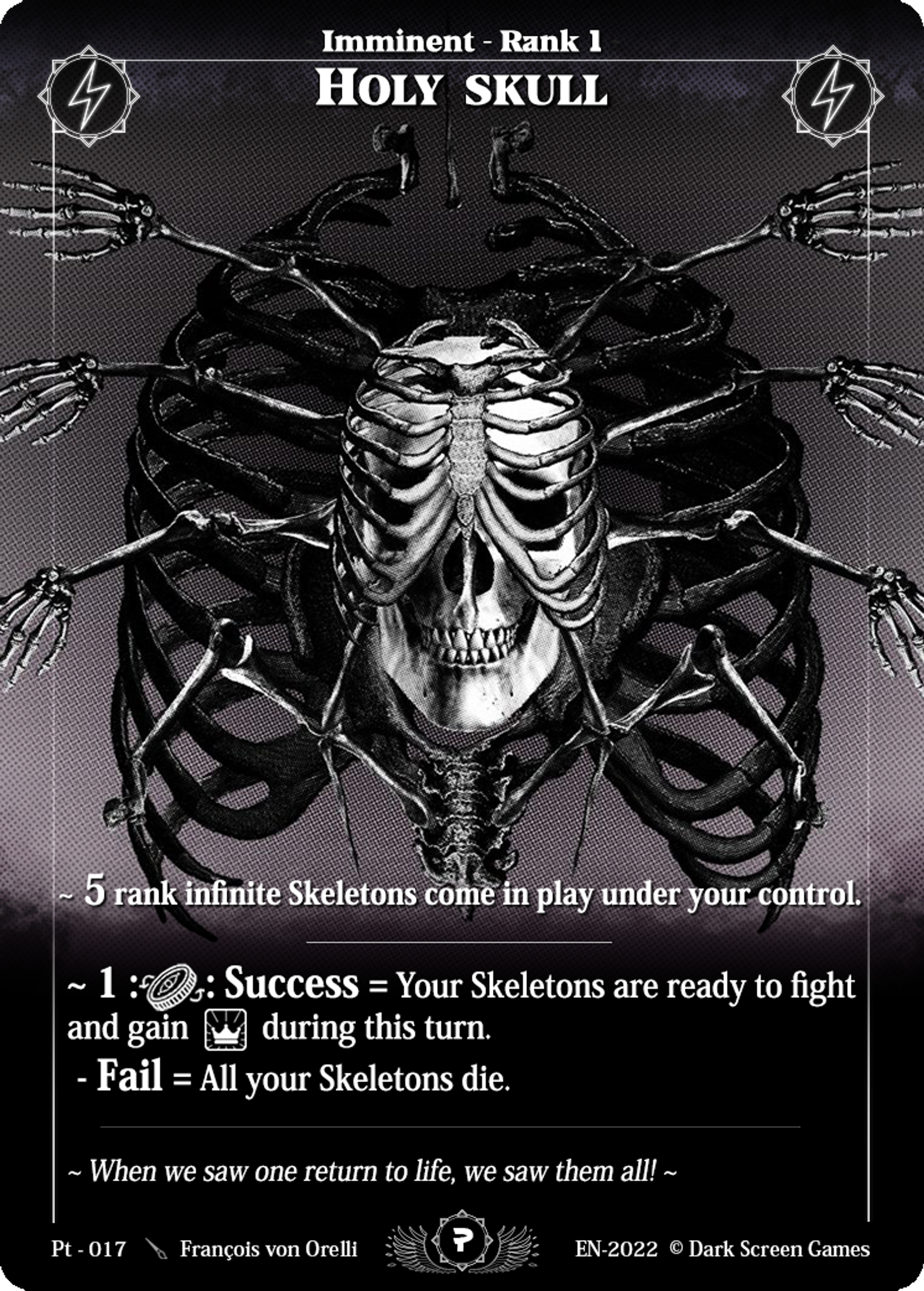 Holy Skull — Patreon / Prestige — Rise TCG