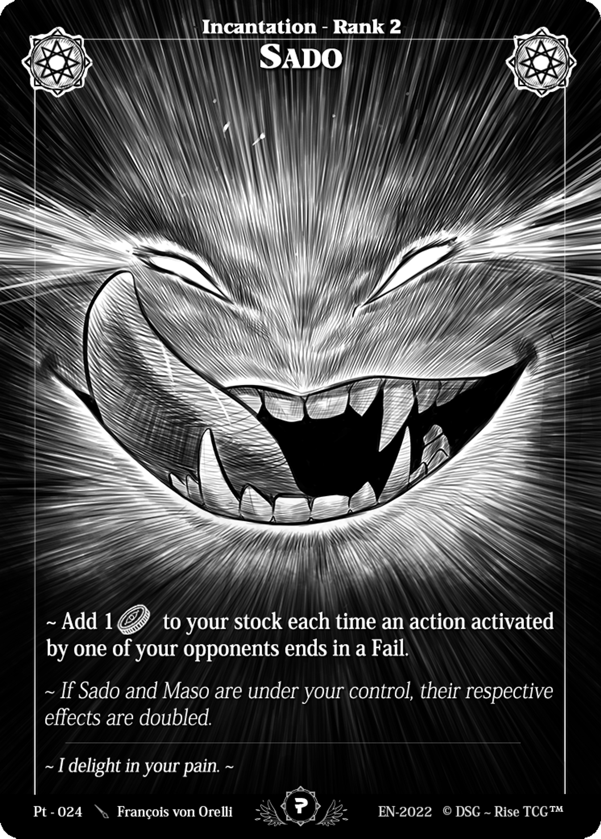 Sado — Patreon / Prestige — Rise TCG