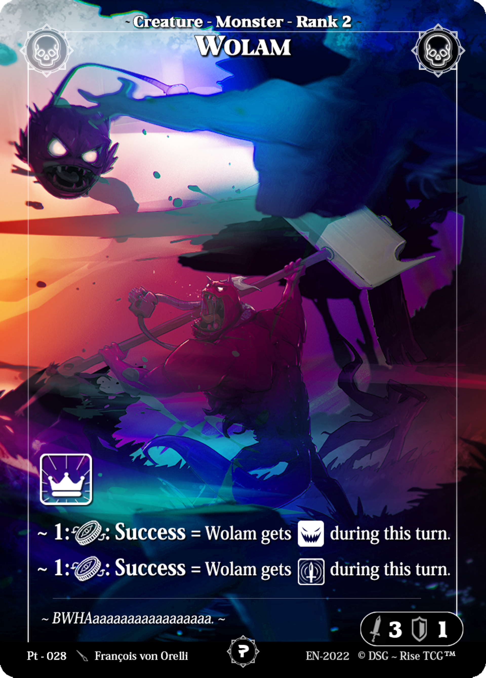 Wolam — Patreon / Prestige — Rise TCG