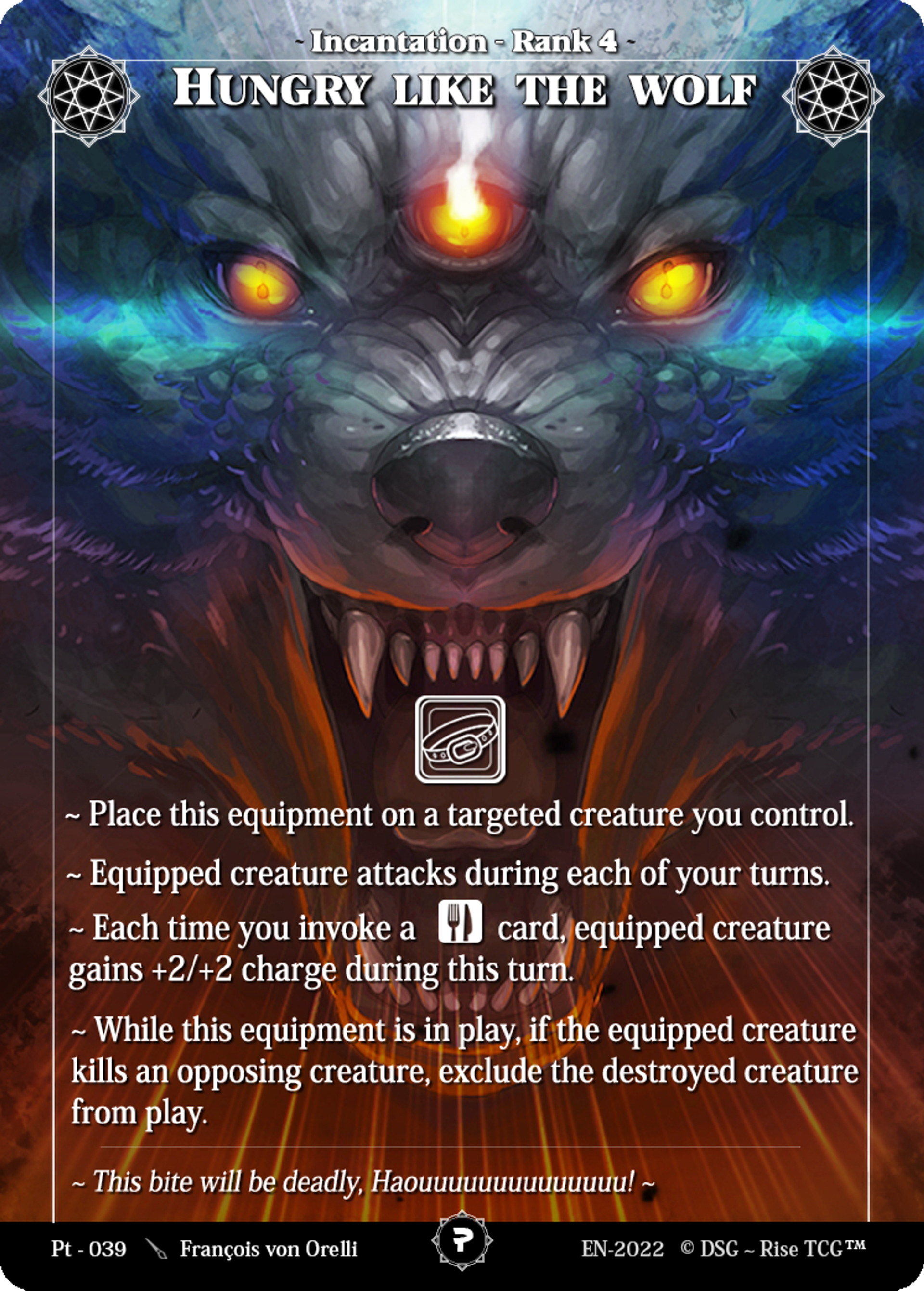 Hungry Like The Wolf — Patreon / Prestige — Rise TCG
