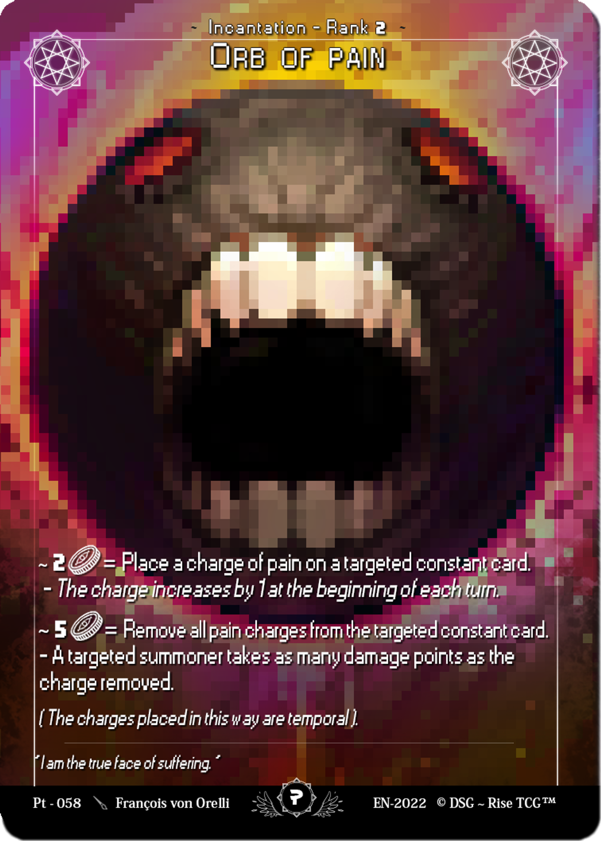 Orb Of Pain — Patreon / Prestige — Rise TCG