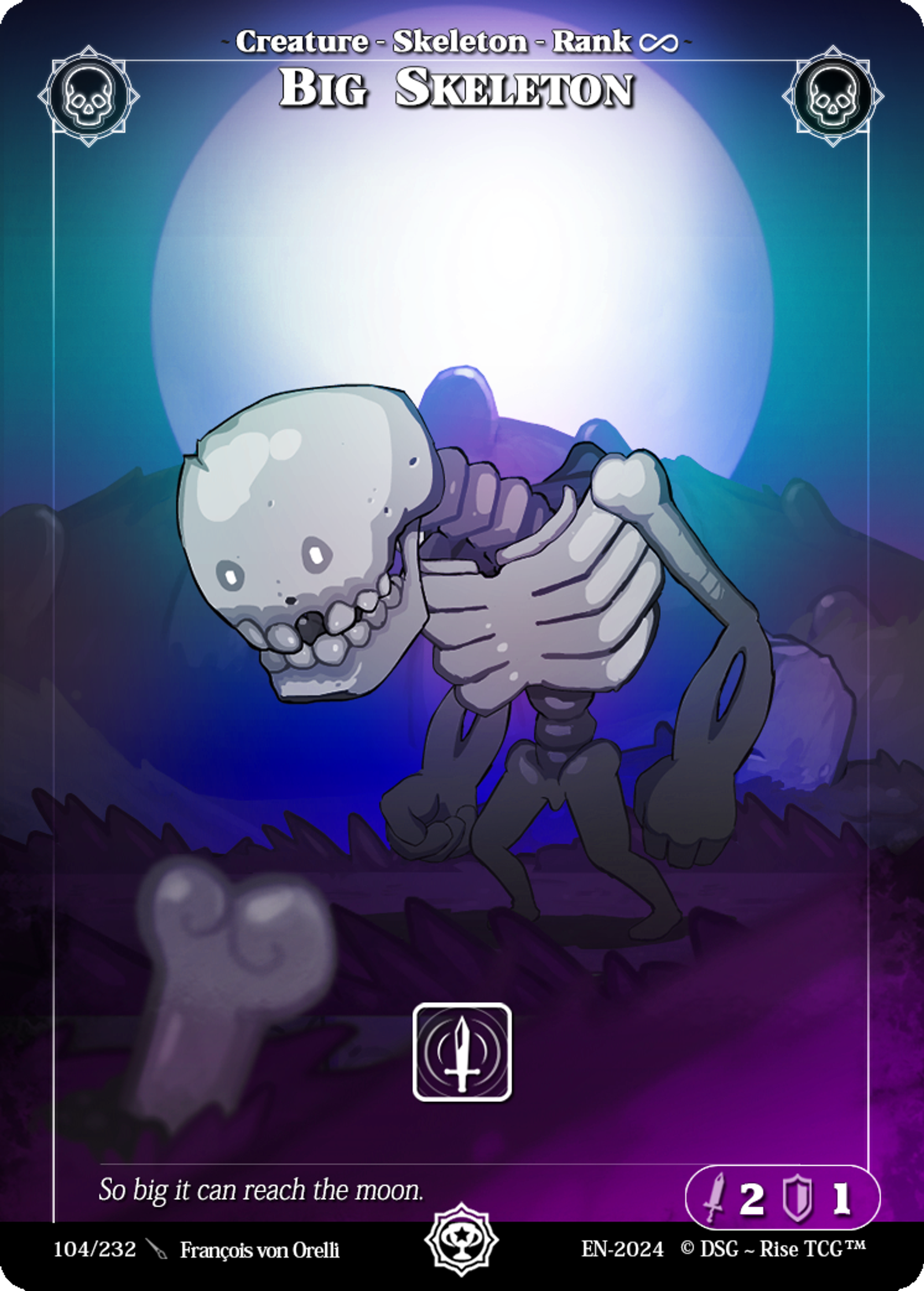 Big Skeleton — Trophy-01 — Rise TCG