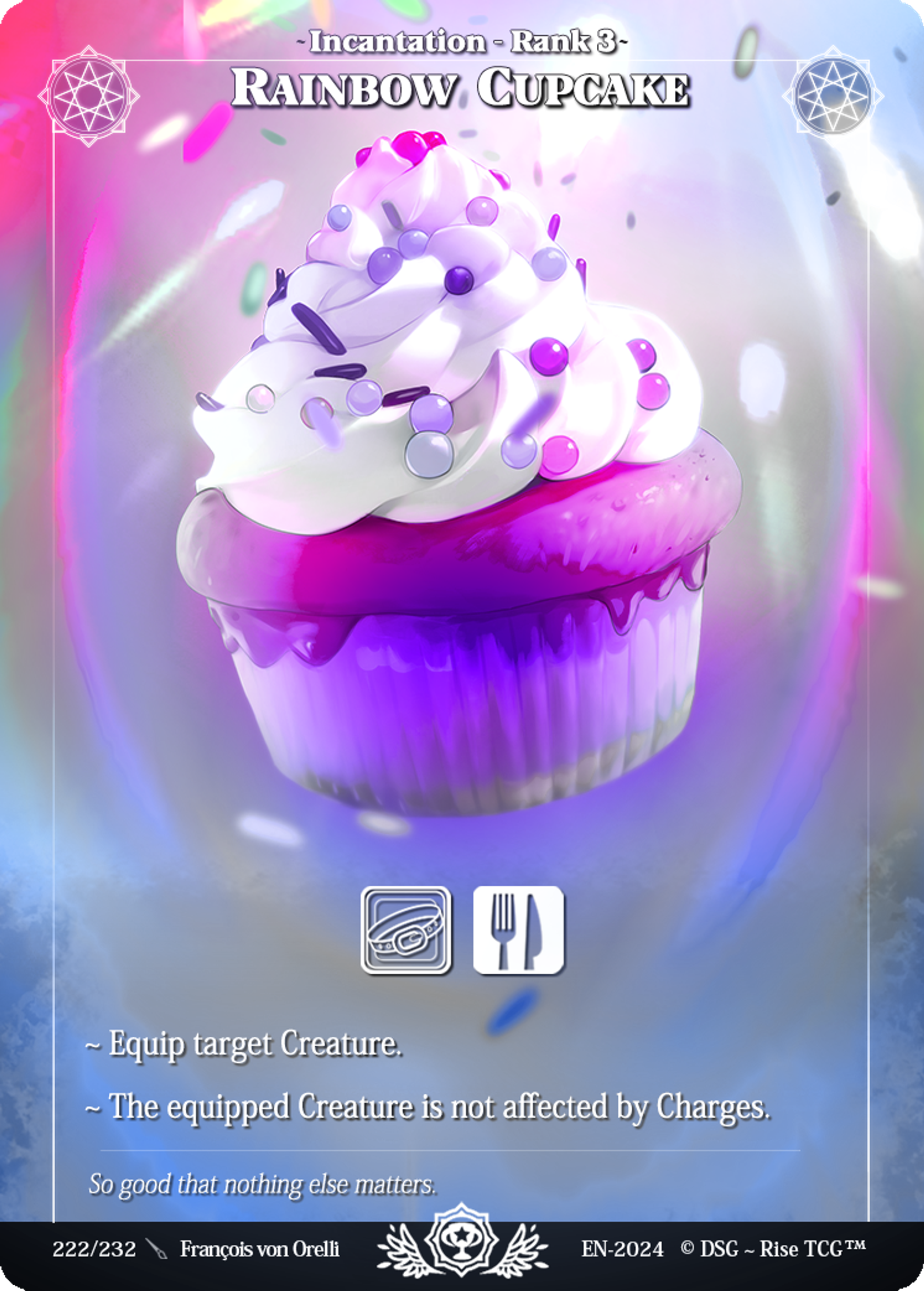 Rainbow Cupcake — Trophy-01 — Rise TCG