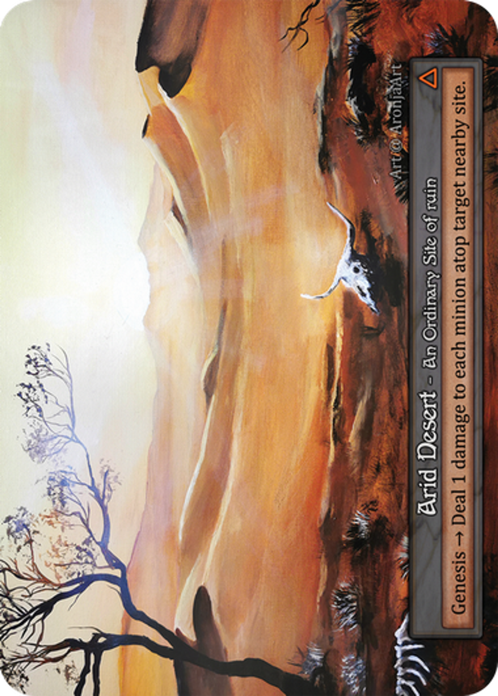 Arid Desert — Alpha — Sorcery: Contested Realm