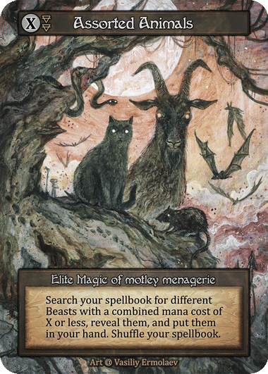 Assorted Animals from Alpha - Sorcery: Contested Realm